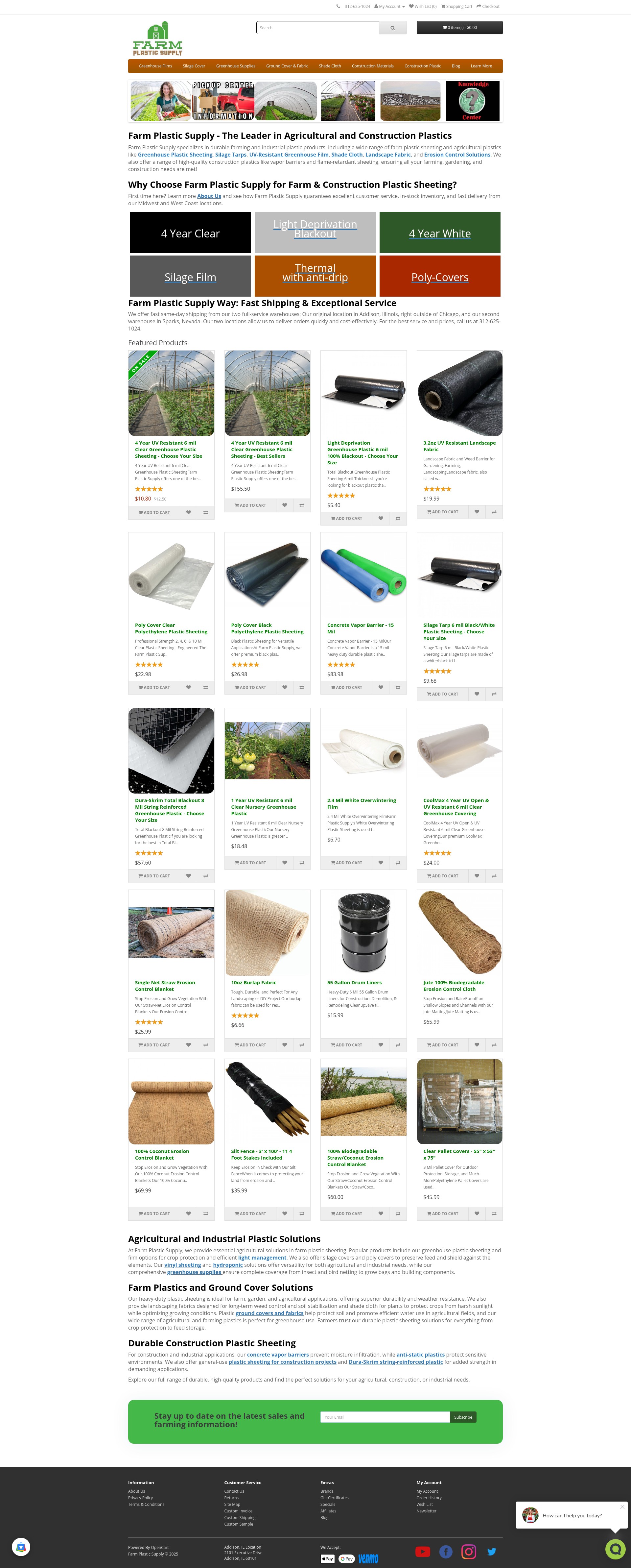 Screenshot of farmplasticsupply.com