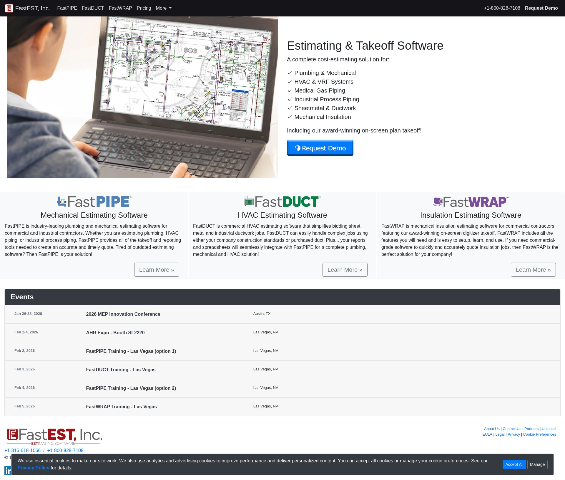 Screenshot of fastest-inc.com