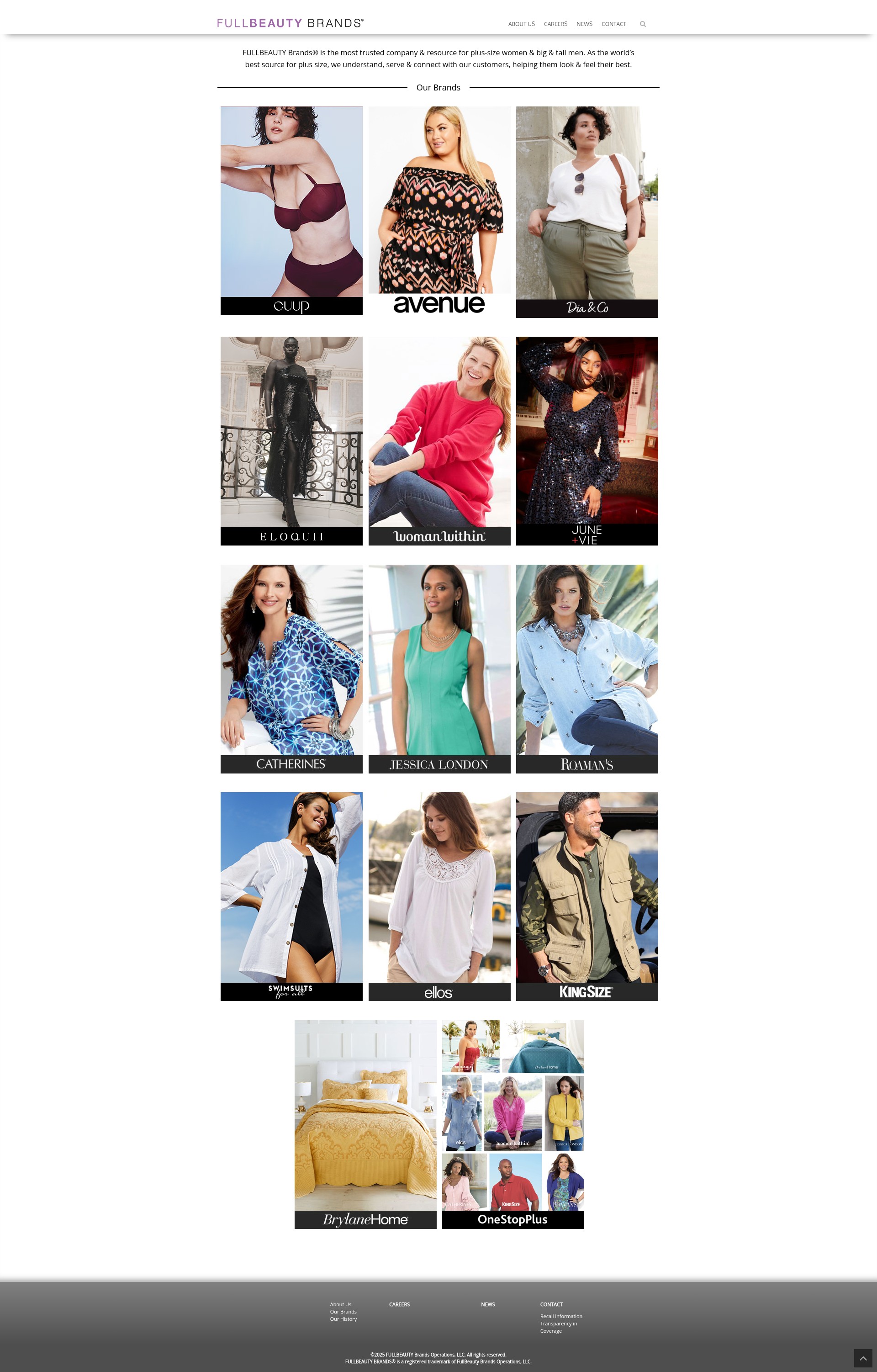 Screenshot of fbbrands.com