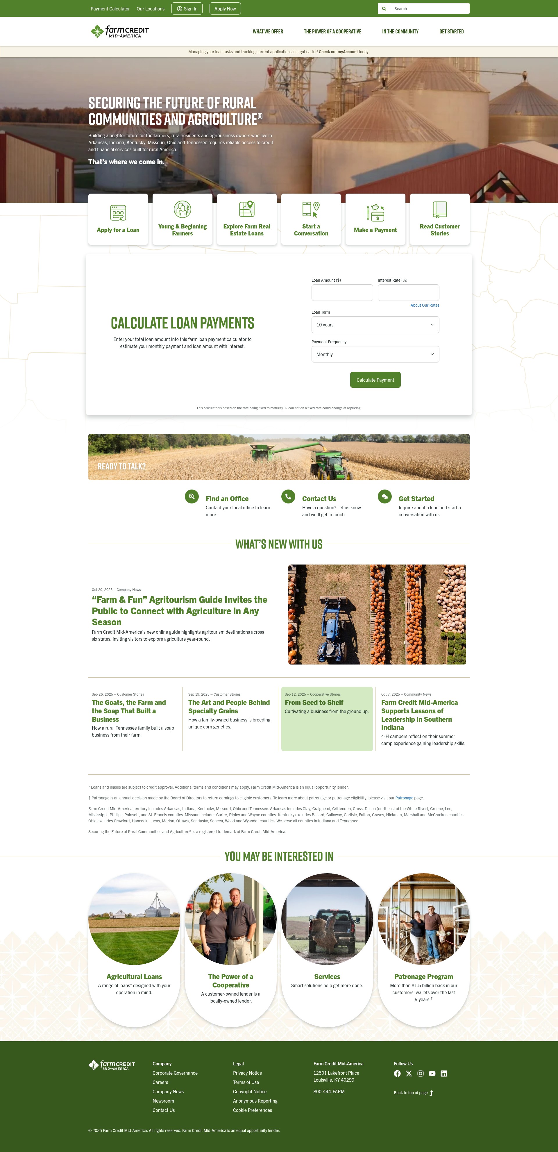Screenshot of fcma.com