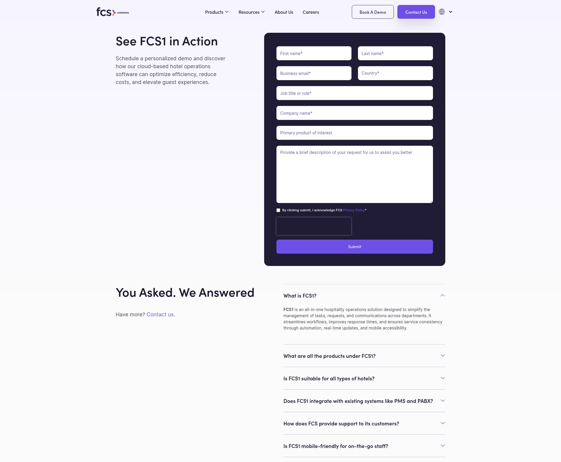 Screenshot of fcshub.com