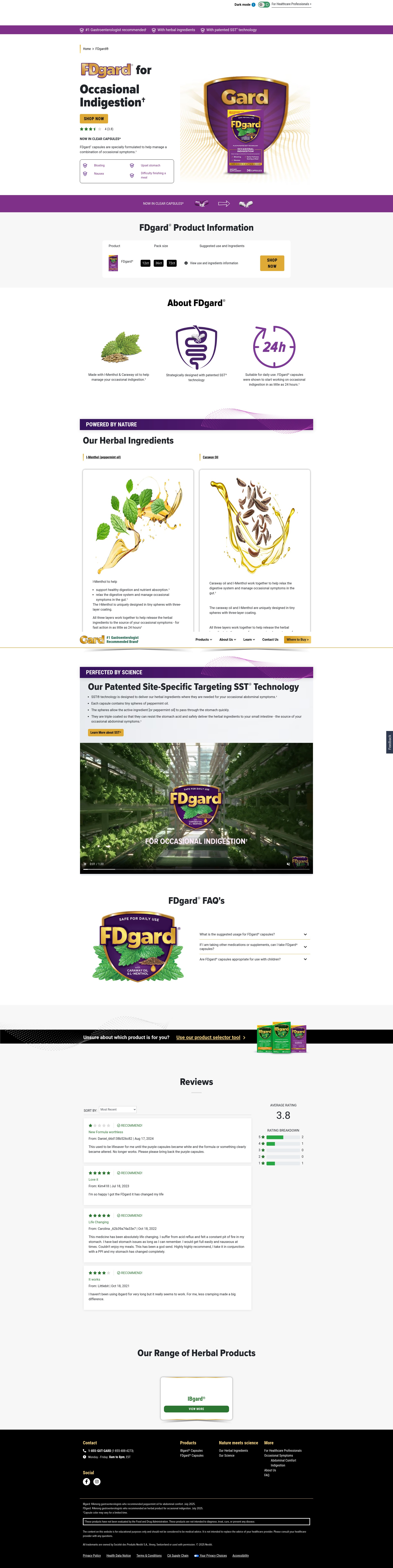 Screenshot of fdgard.com