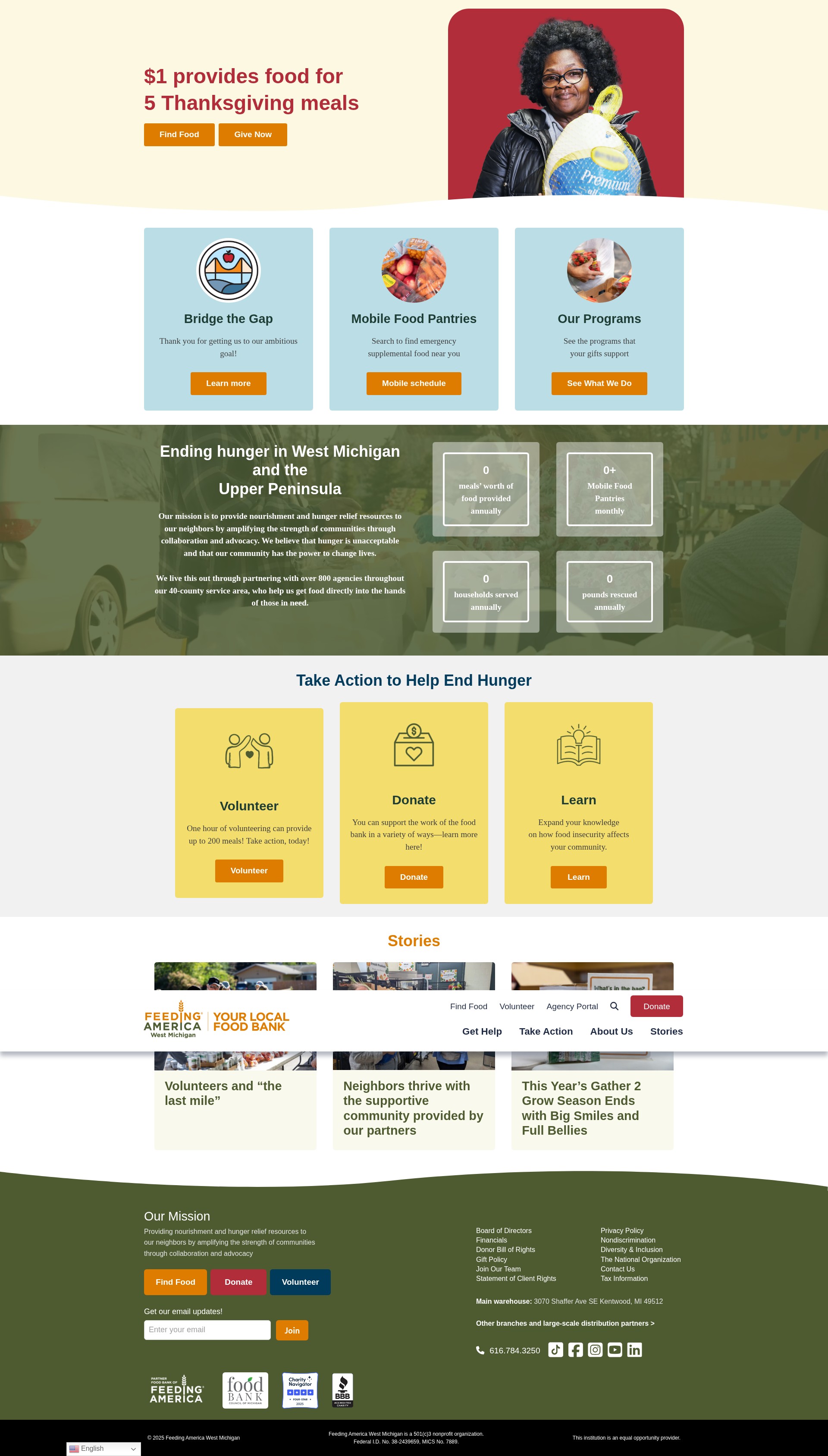 Screenshot of feedwm.org