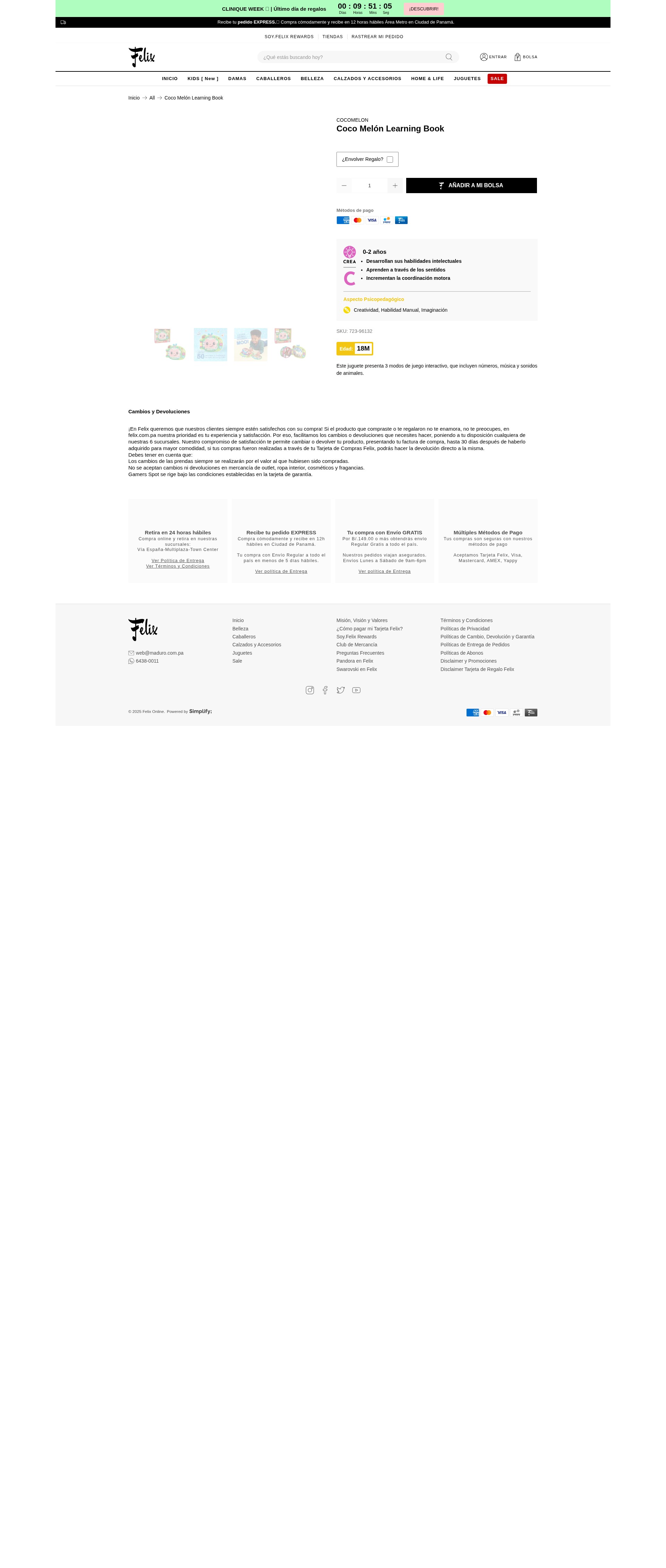 Screenshot of felix.com.pa