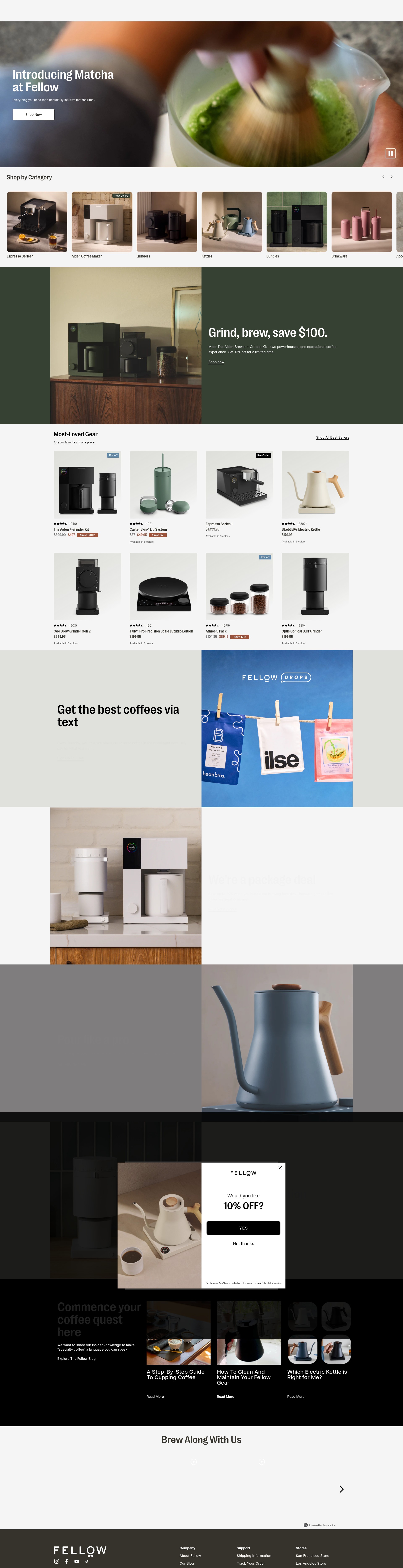 Screenshot of fellowproducts.com
