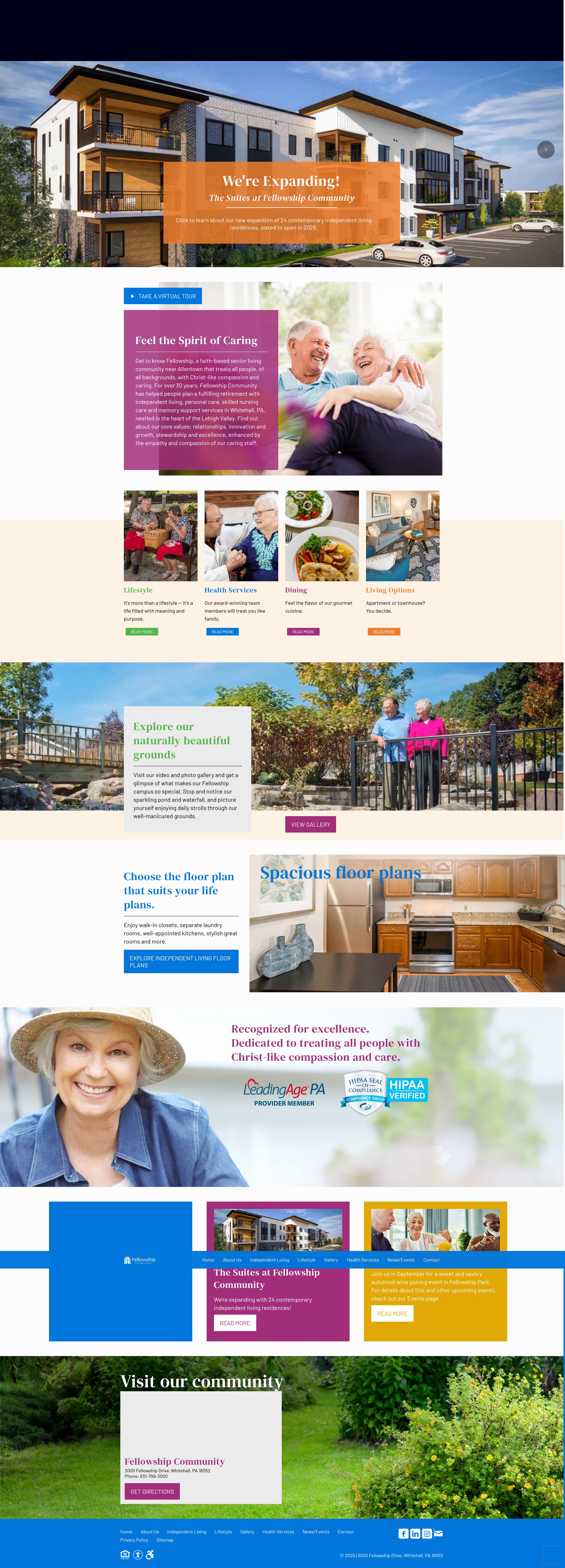 Screenshot of fellowshipcommunity.com