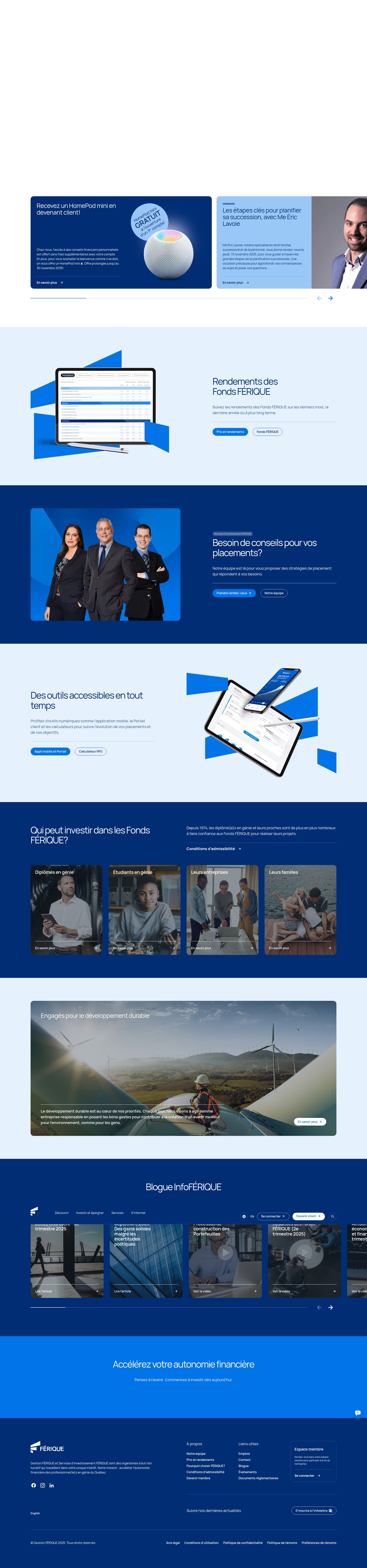 Screenshot of ferique.com