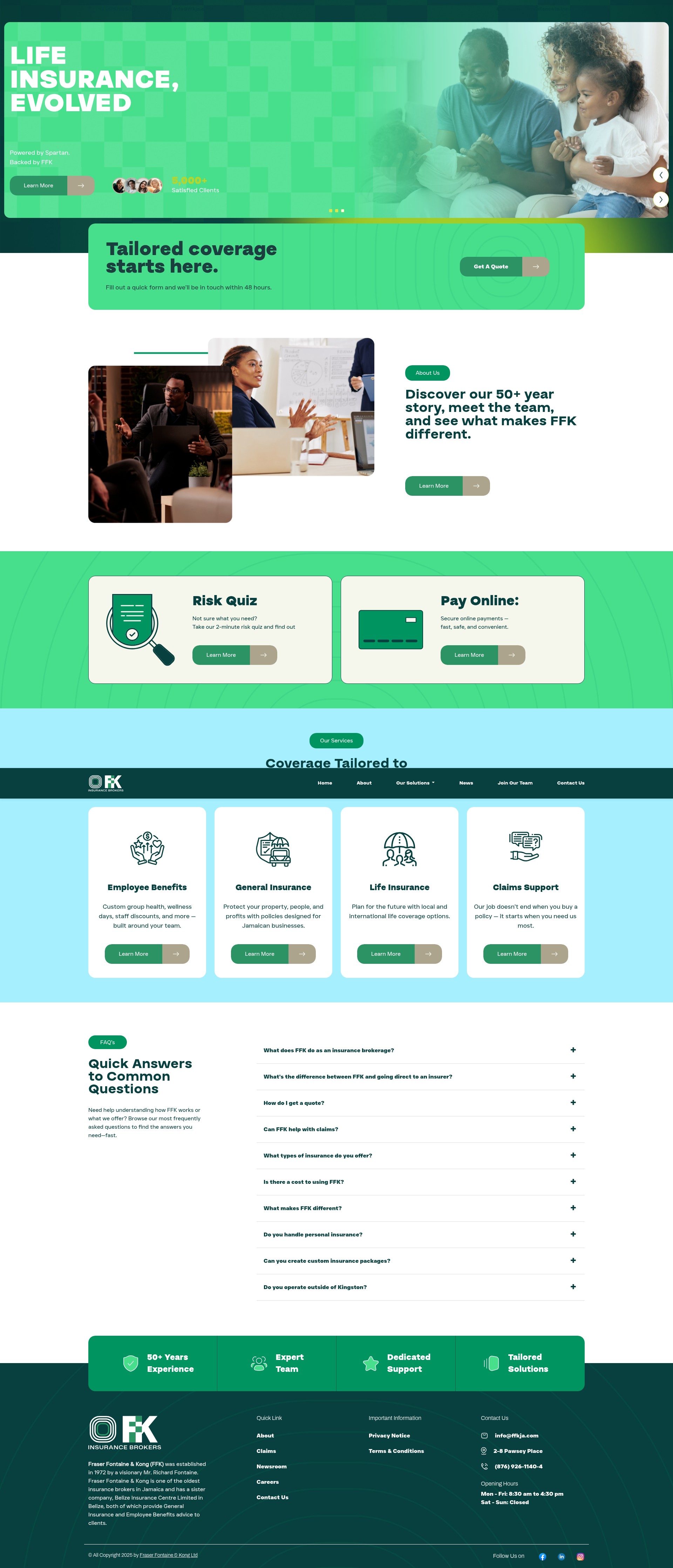 Screenshot of ffkja.com