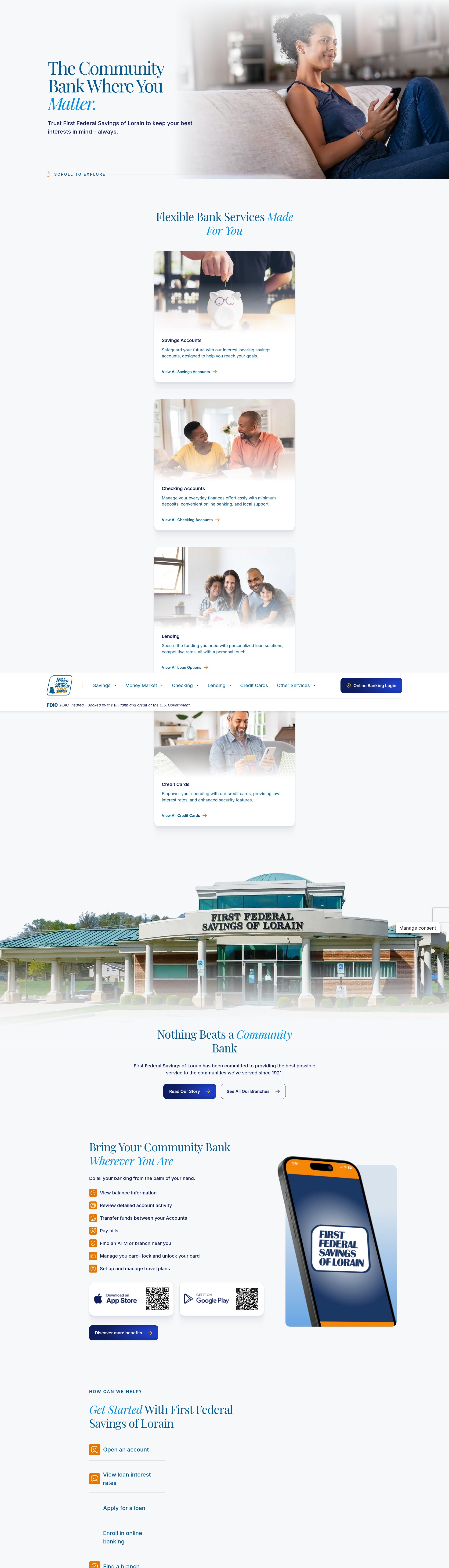 Screenshot of fflorain.bank