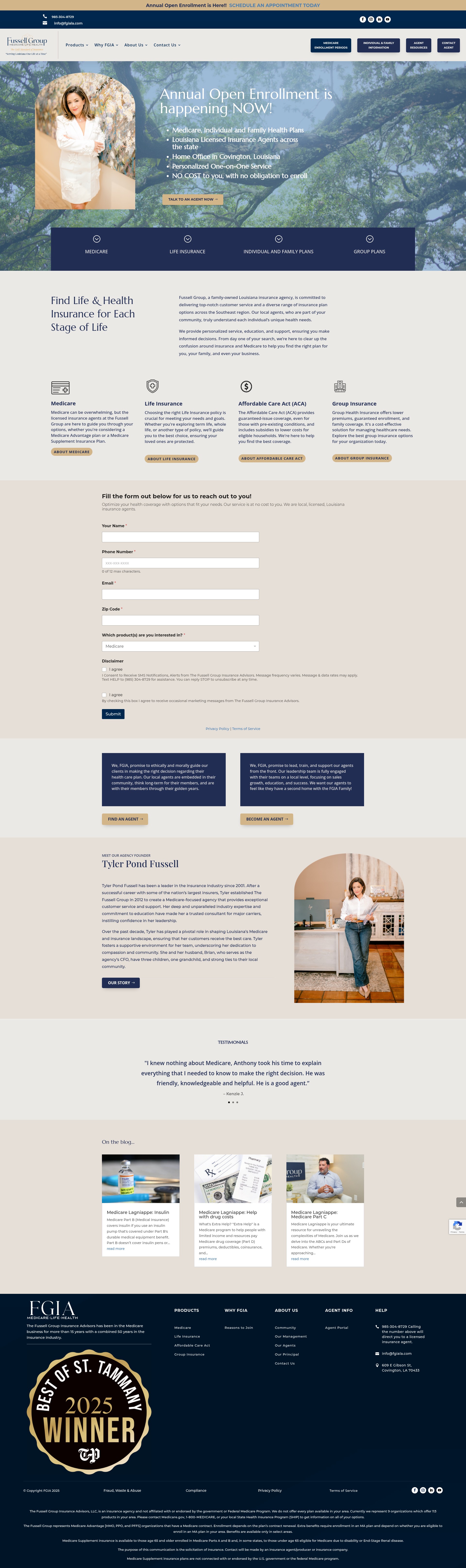 Screenshot of fgiala.com