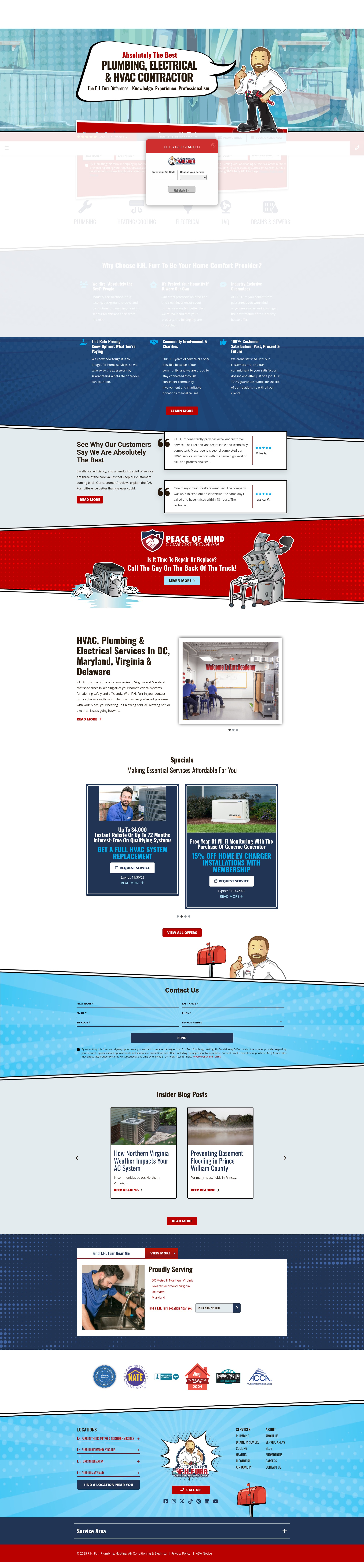 Screenshot of fhfurr.com