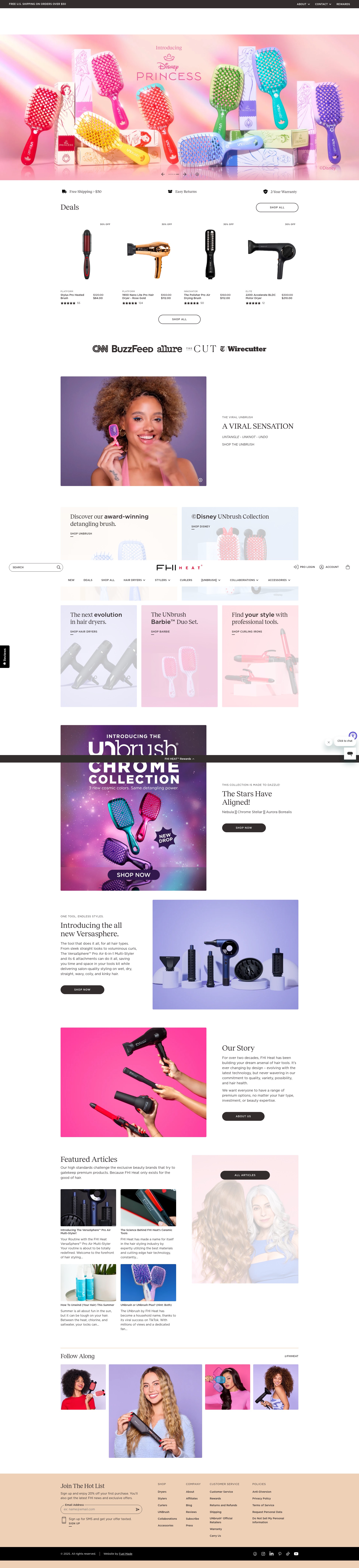Screenshot of fhiheat.com