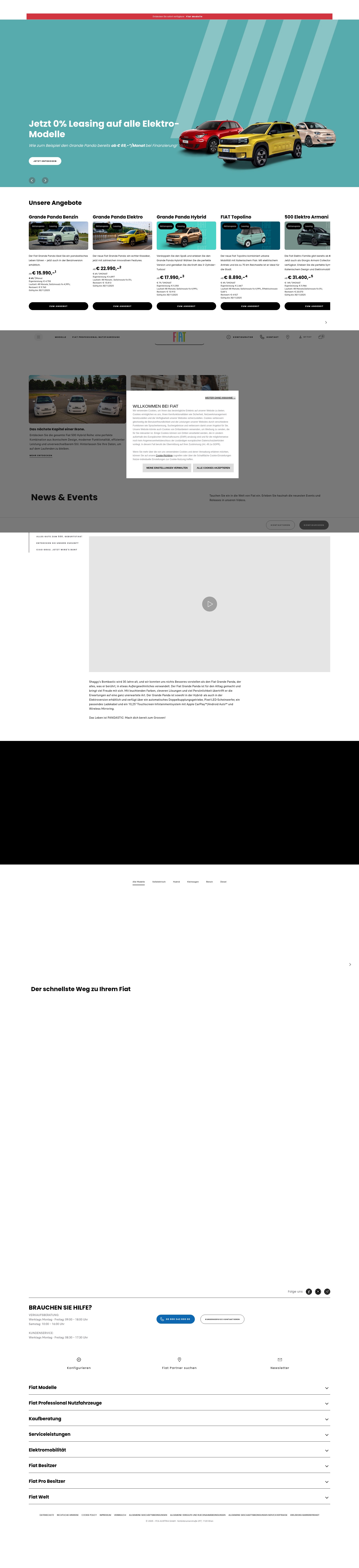 Screenshot of fiat.at