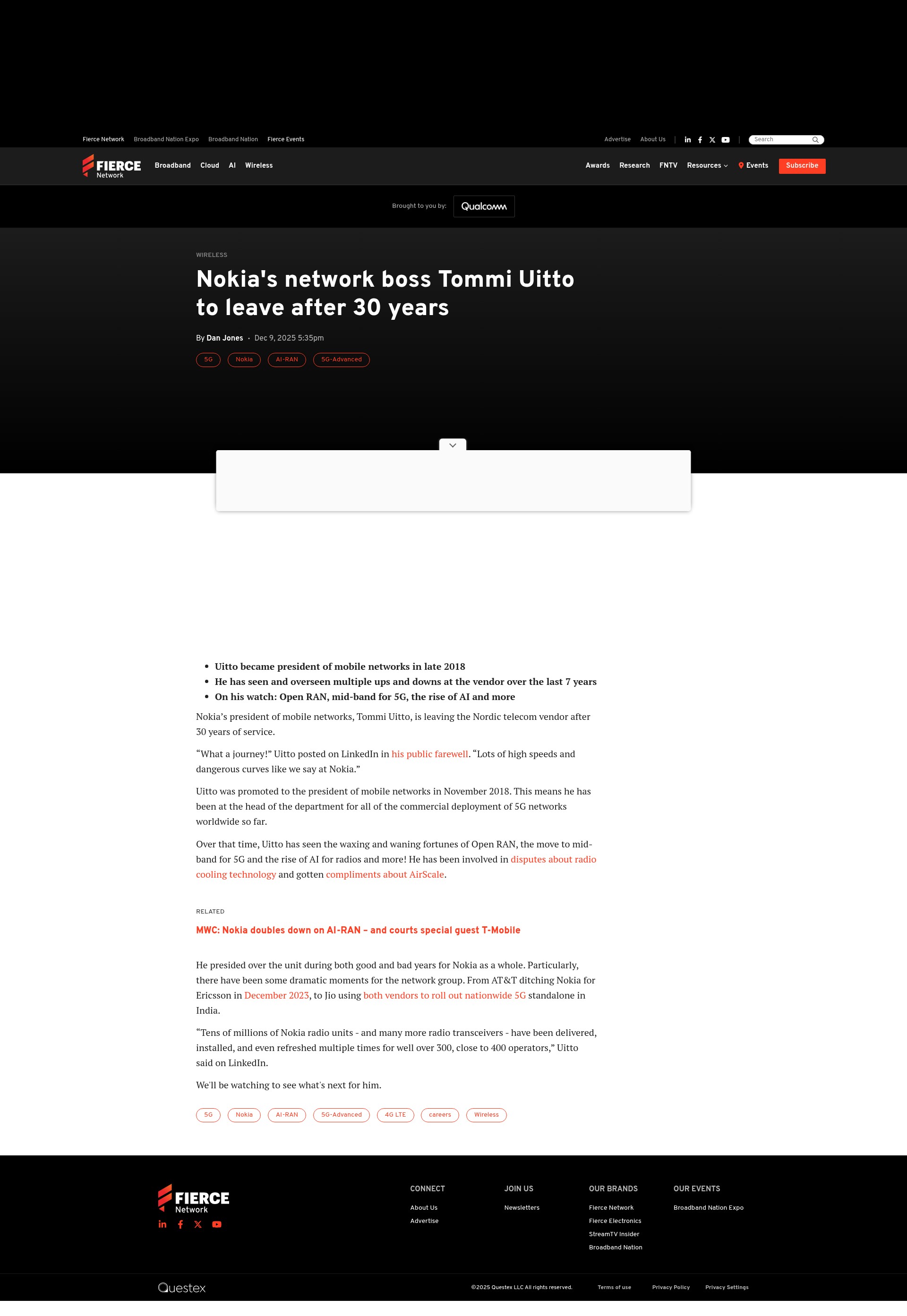 Screenshot of fierce-network.com