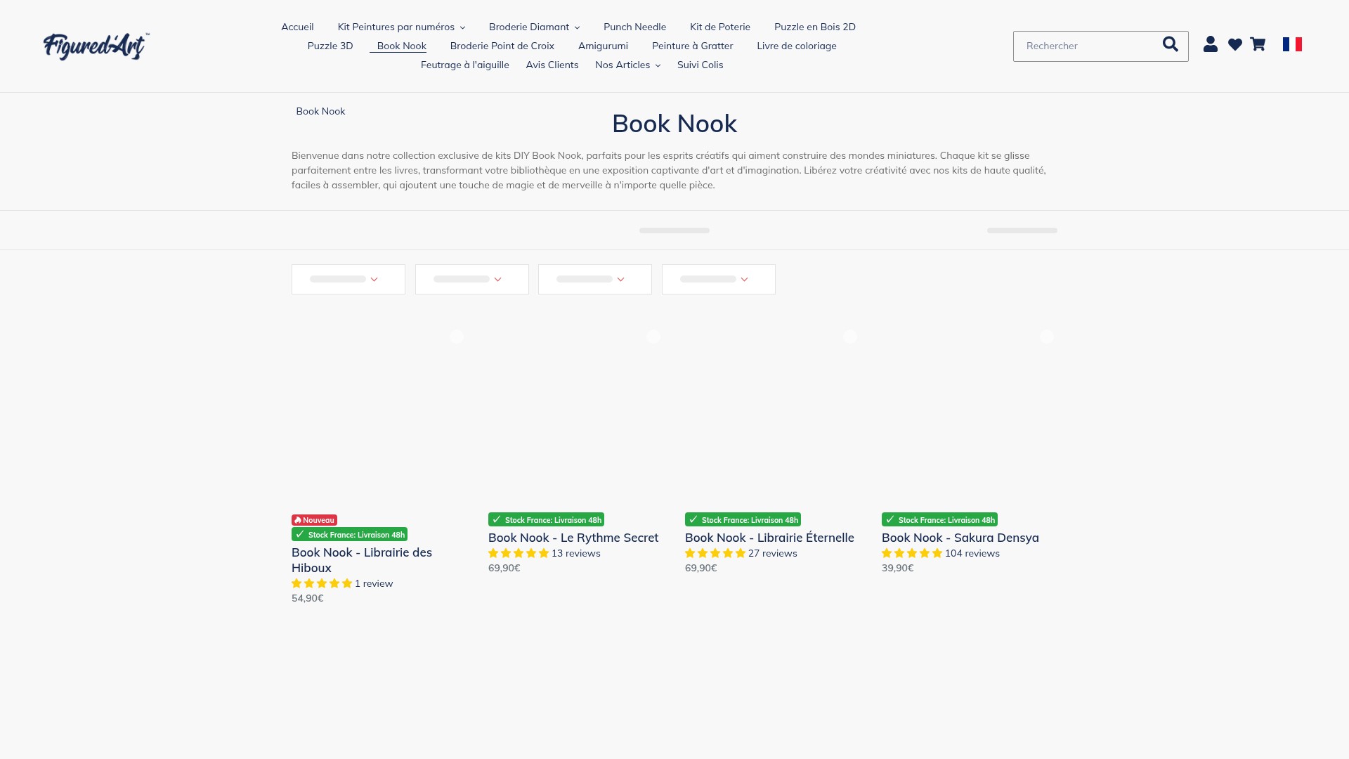 Screenshot of figuredart.com