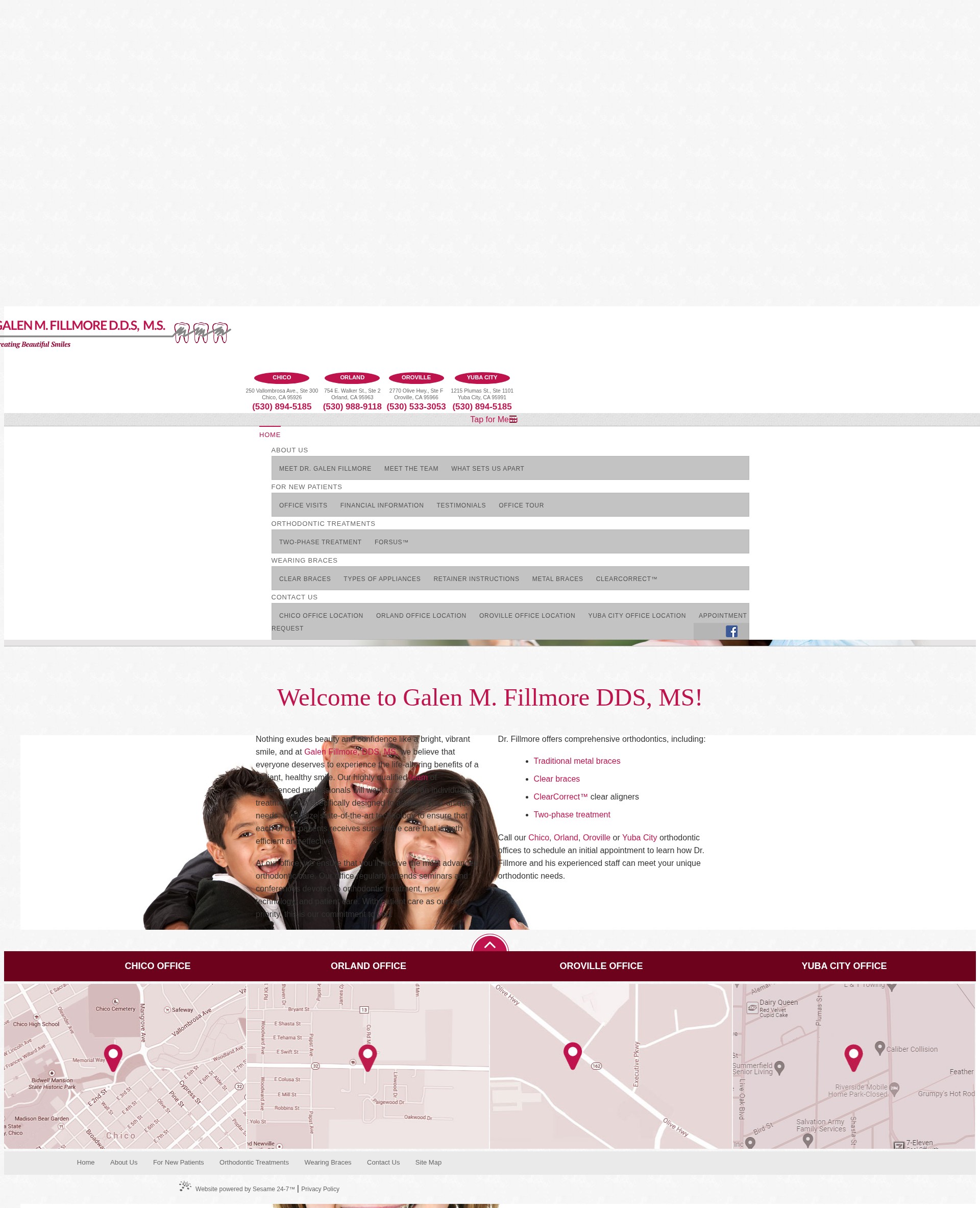 Screenshot of fillmoredds.com