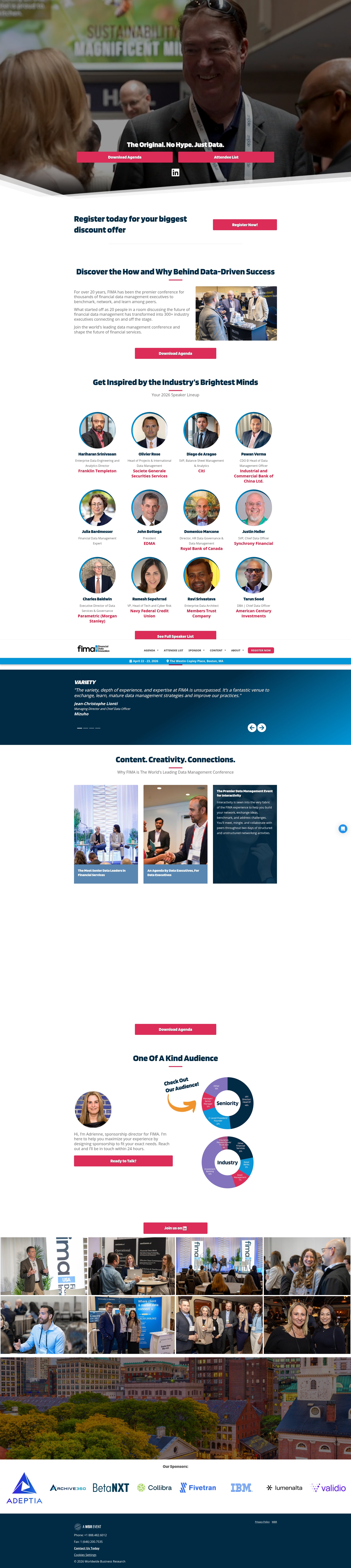 Screenshot of fimaus.wbresearch.com