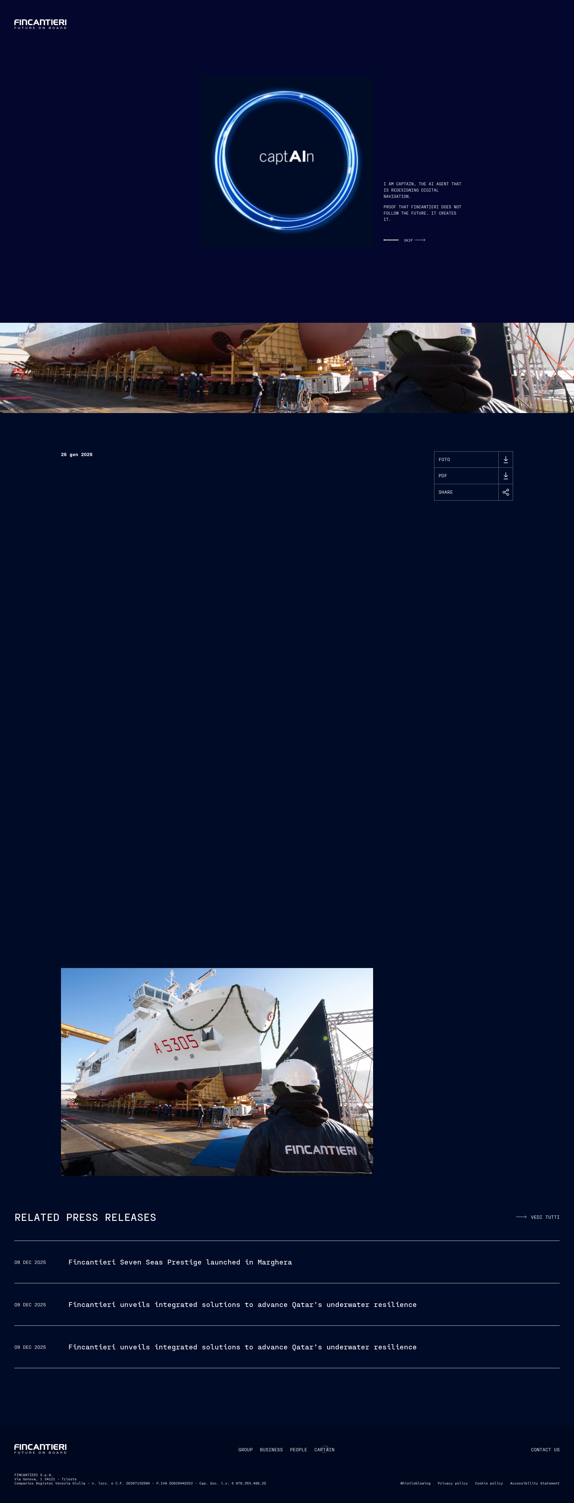 Screenshot of fincantieri.com