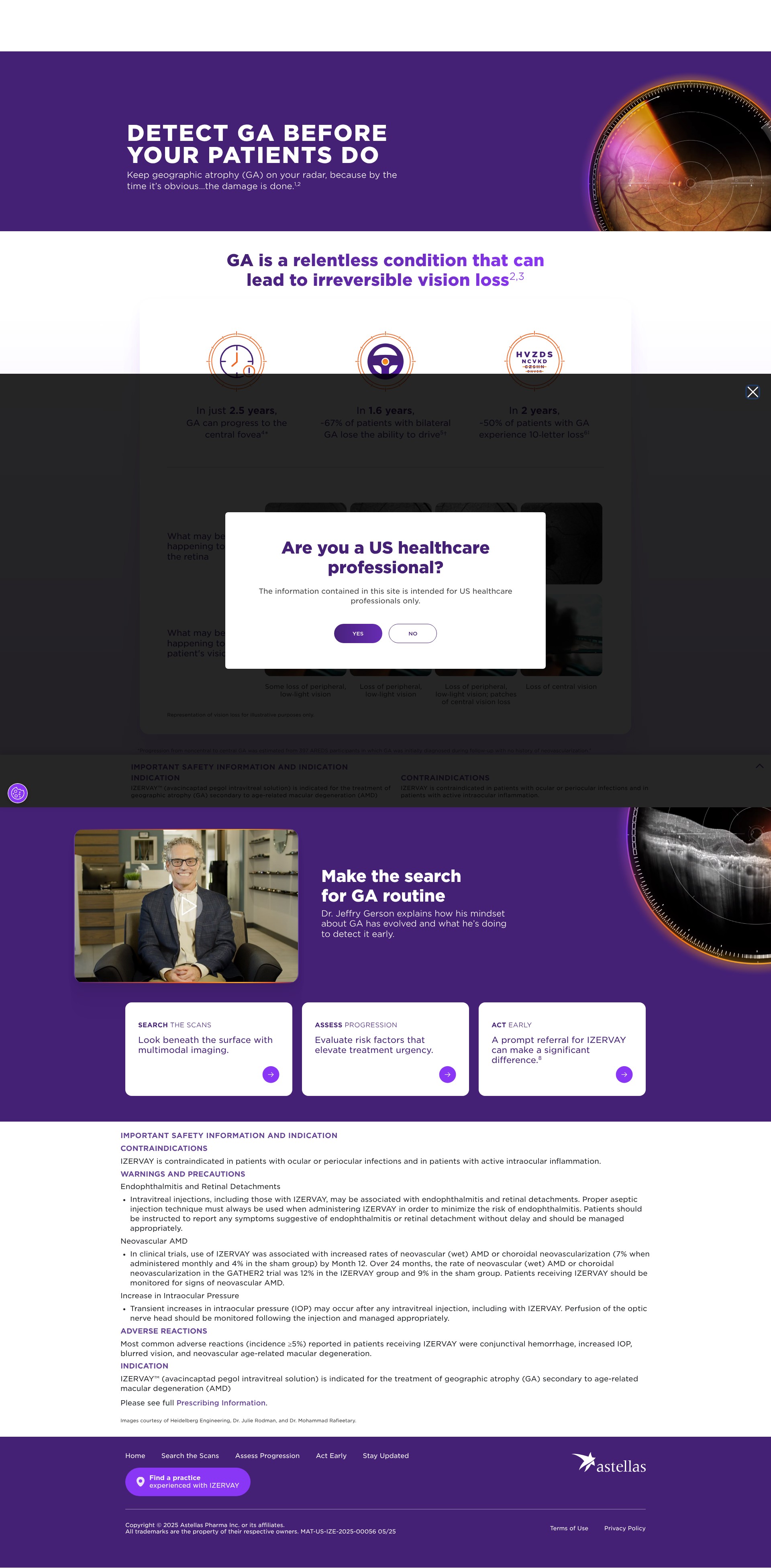 Screenshot of findgafirst.com