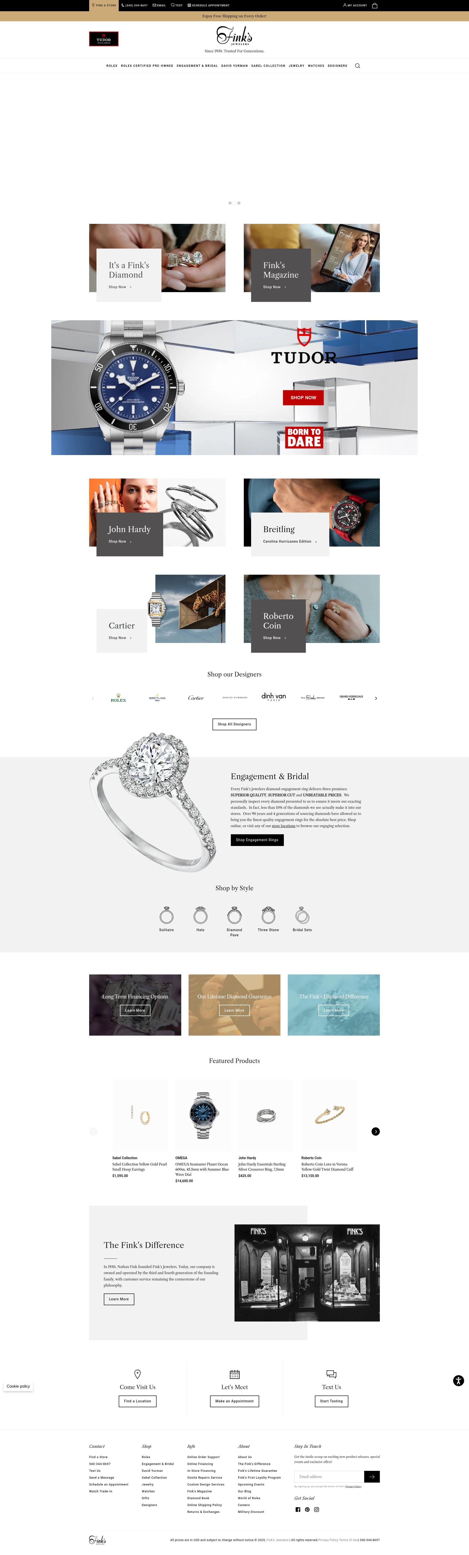 Screenshot of finks.com