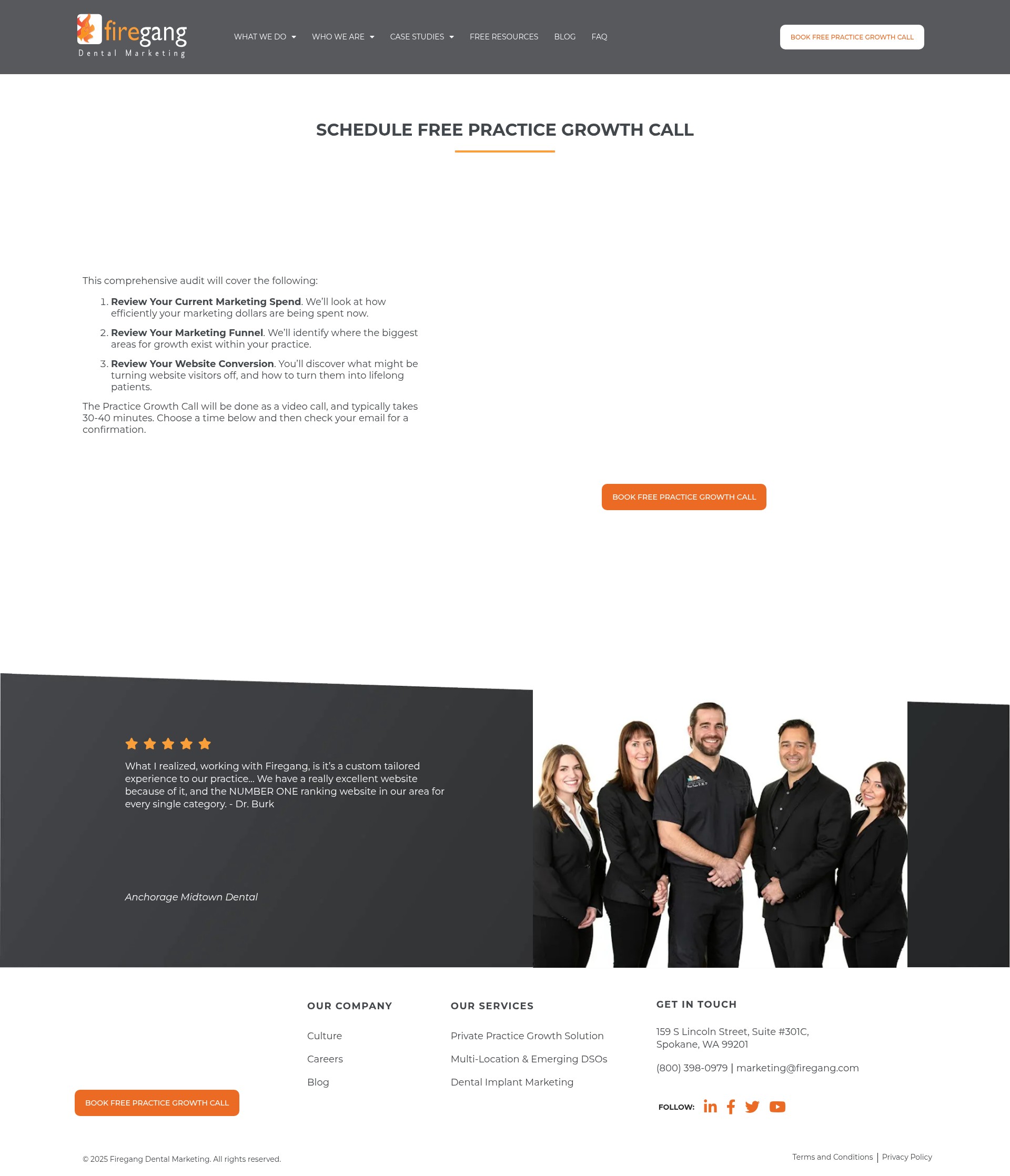 Screenshot of firegang.com
