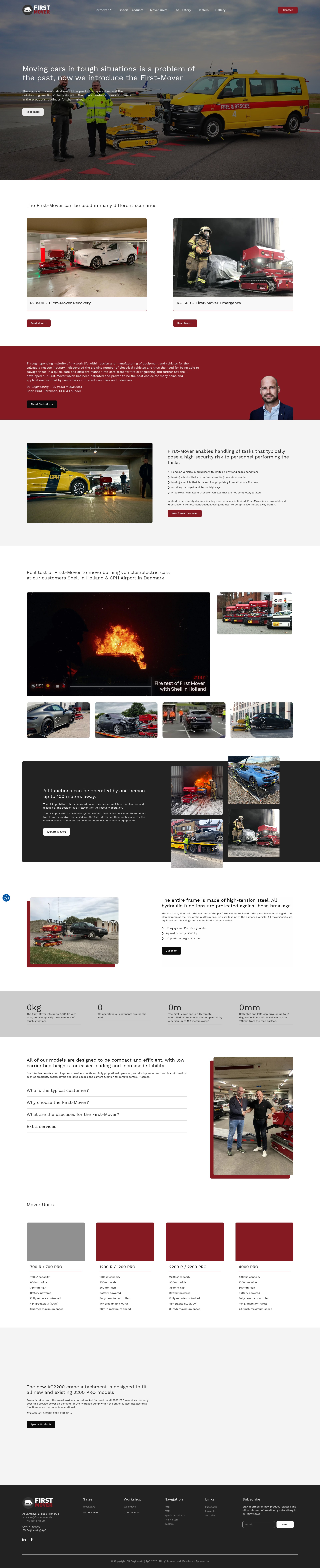 Screenshot of first-mover.dk
