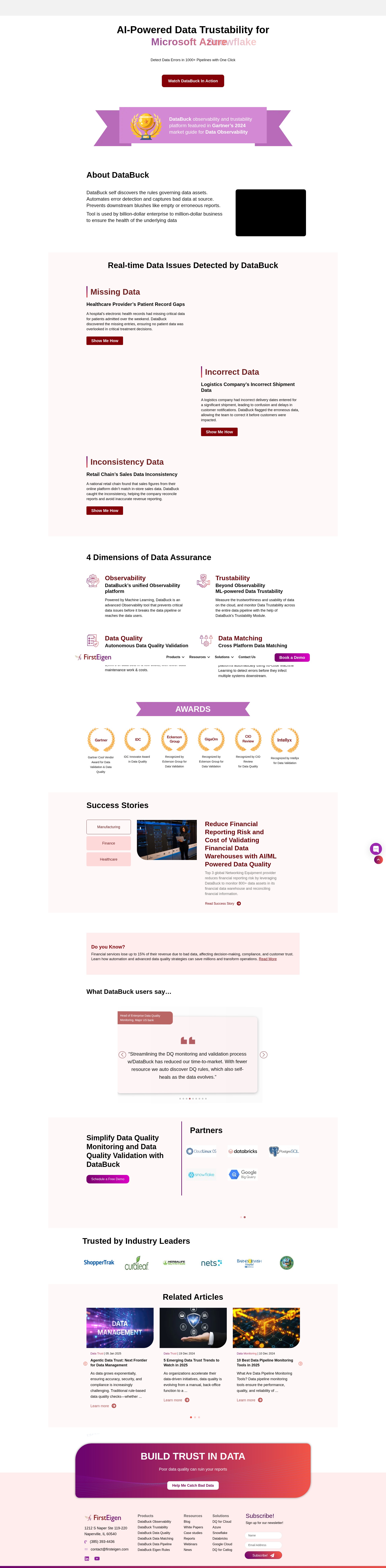 Screenshot of firsteigen.com