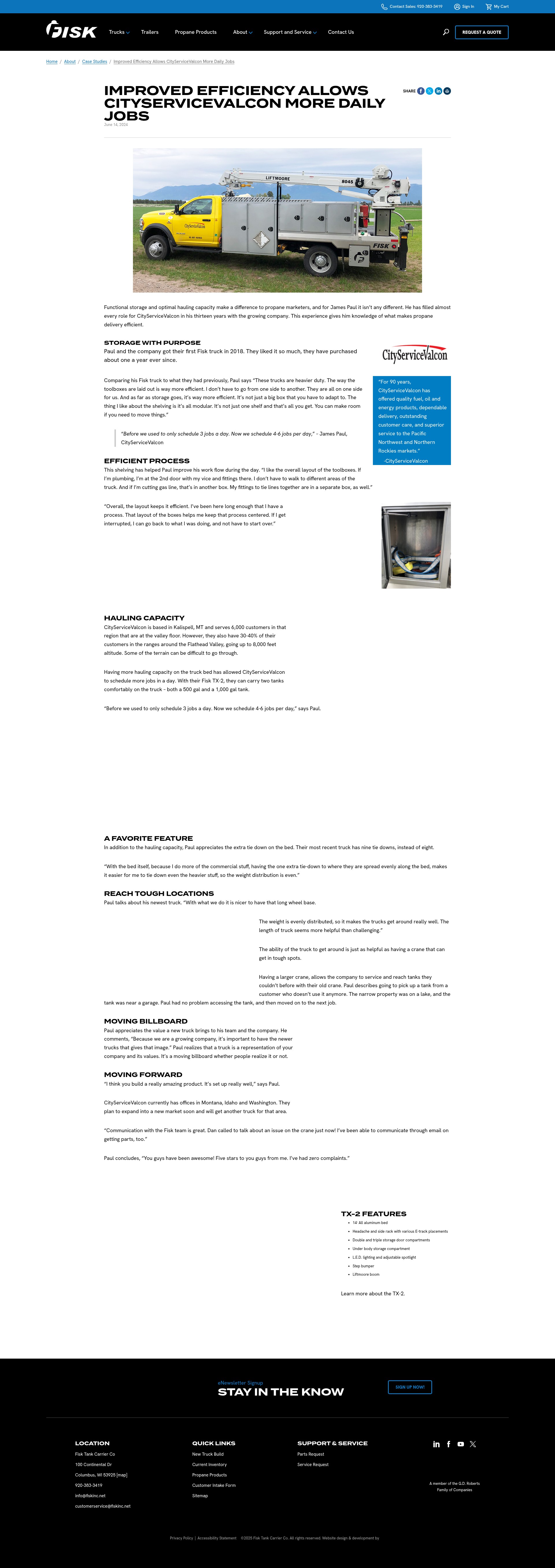 Screenshot of fiskinc.net