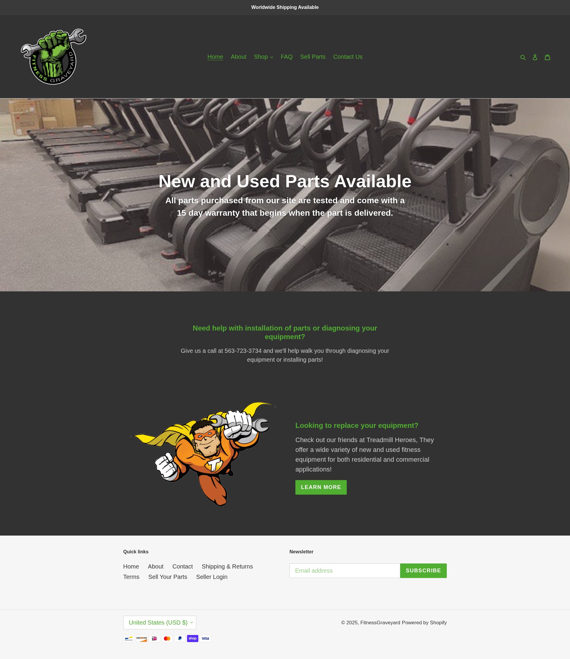 Screenshot of fitnessgraveyard.com