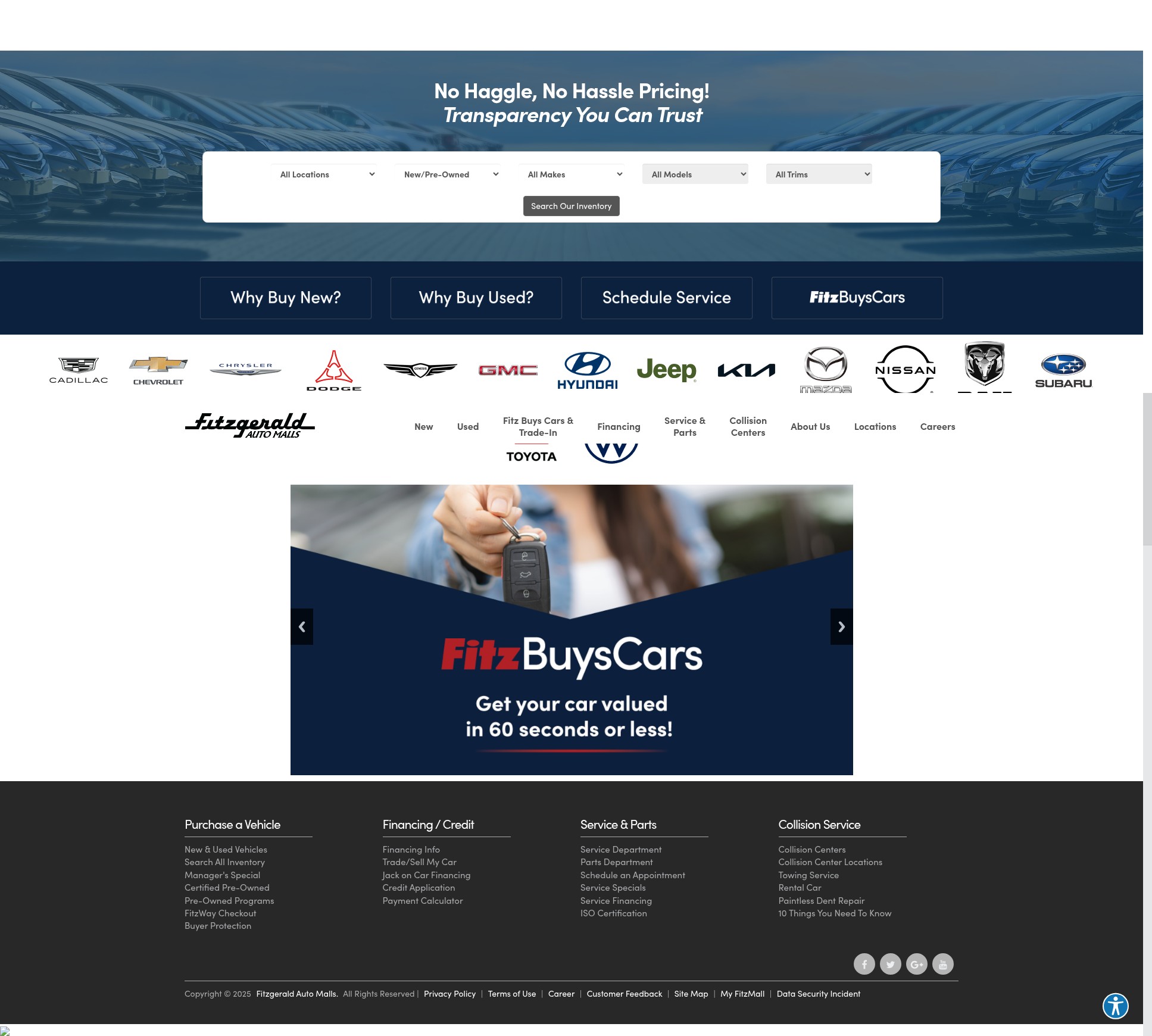 Screenshot of fitzmall.com