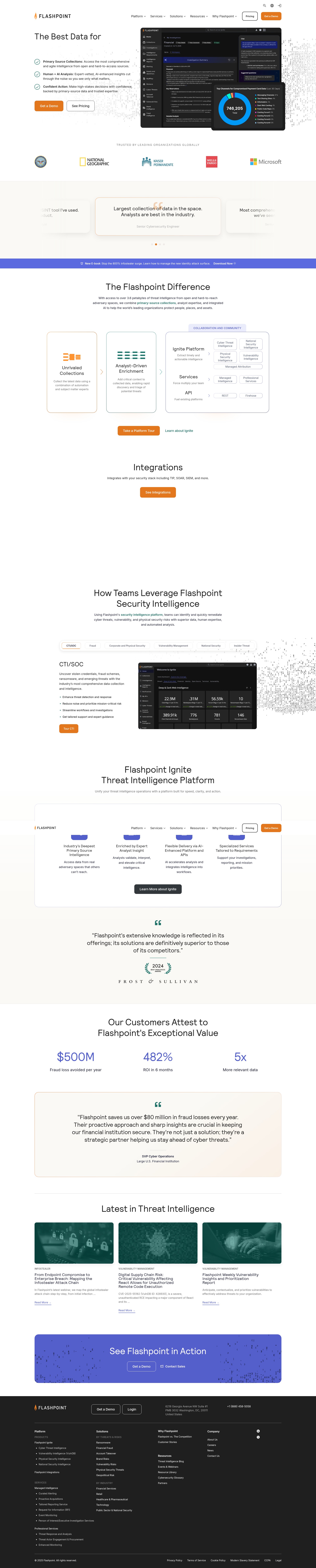 Screenshot of flashpoint.io