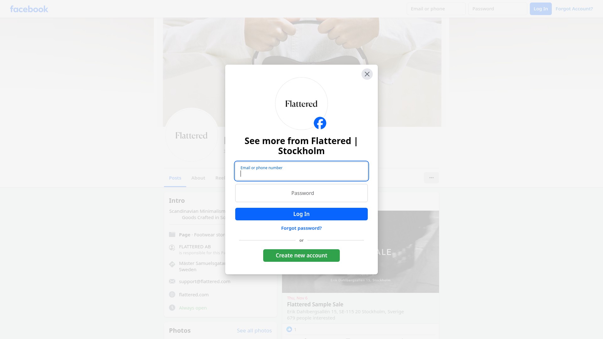 Screenshot of flattered.com