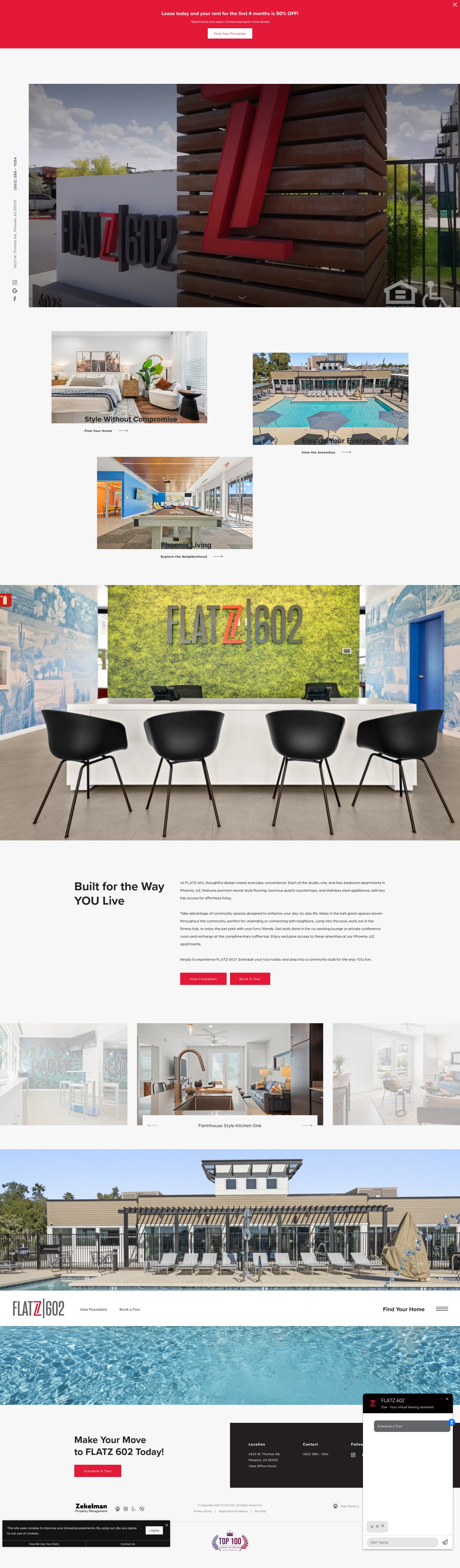Screenshot of flatz602.com