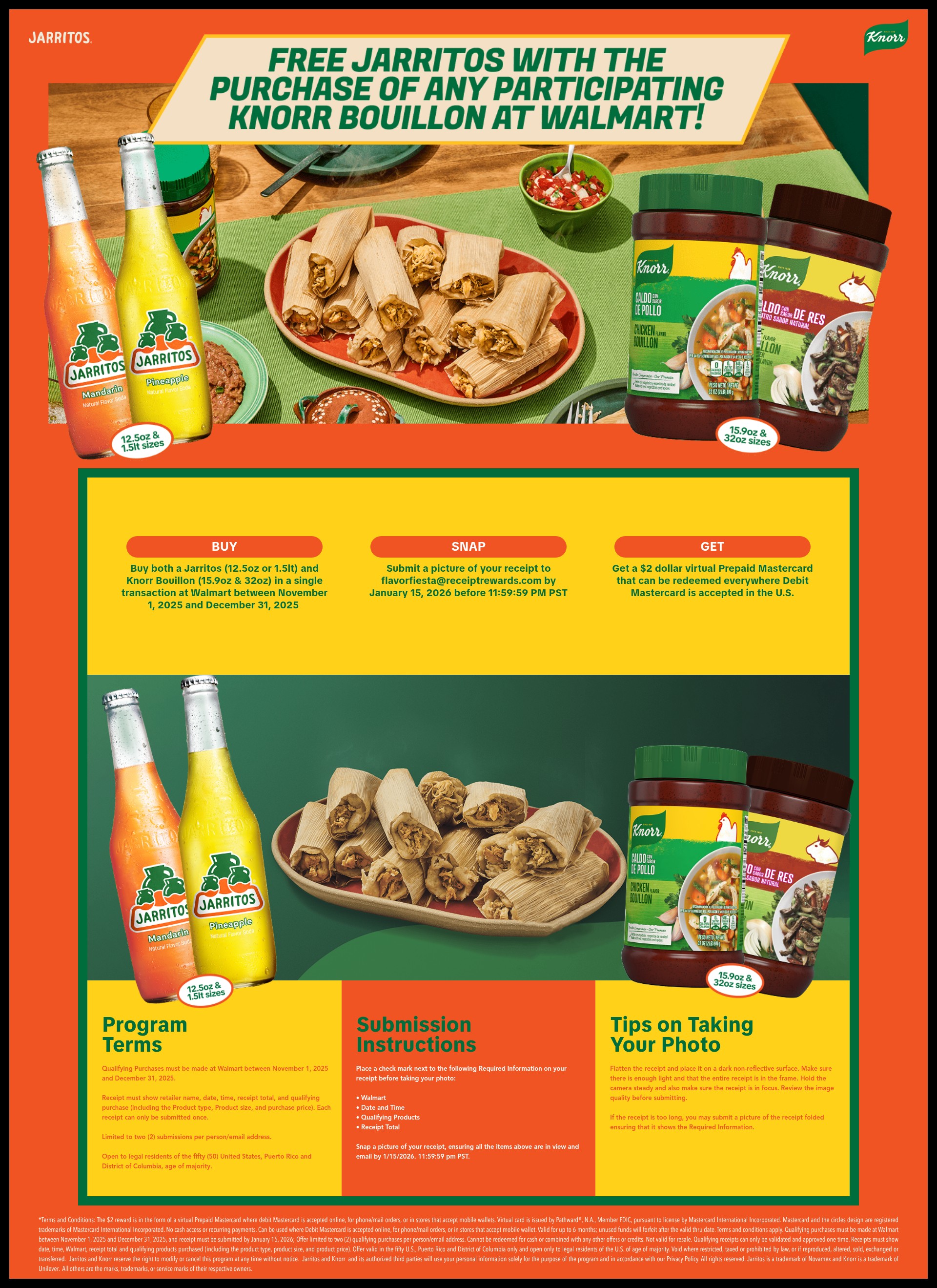 Screenshot of flavorfiesta.receiptrewards.com