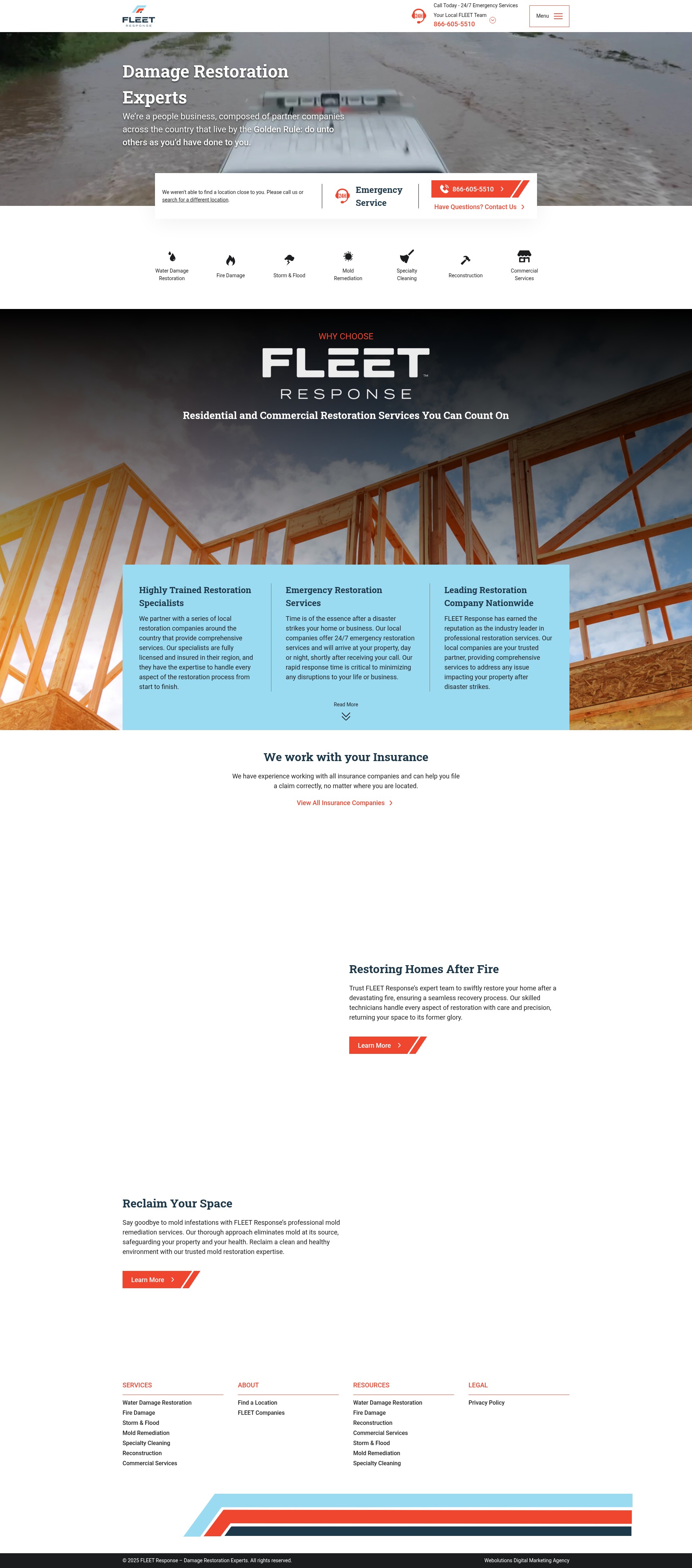 Screenshot of fleetdamagerestoration.com