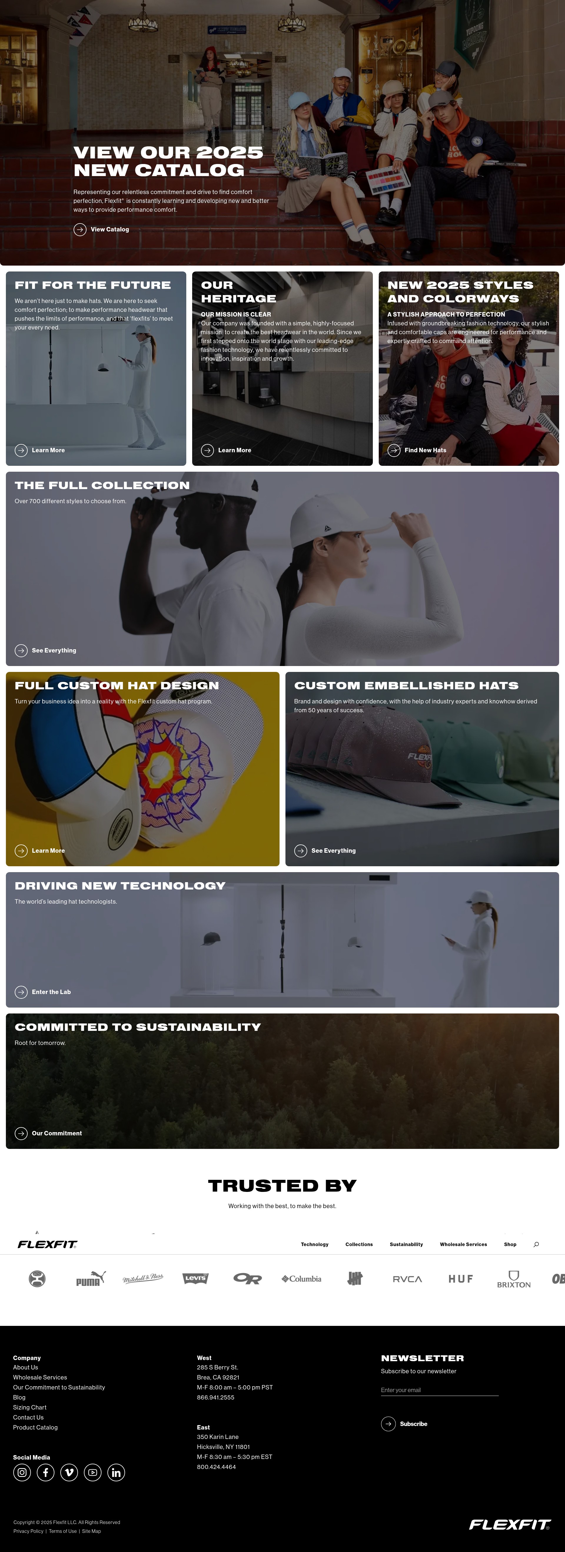 Screenshot of flexfit.com