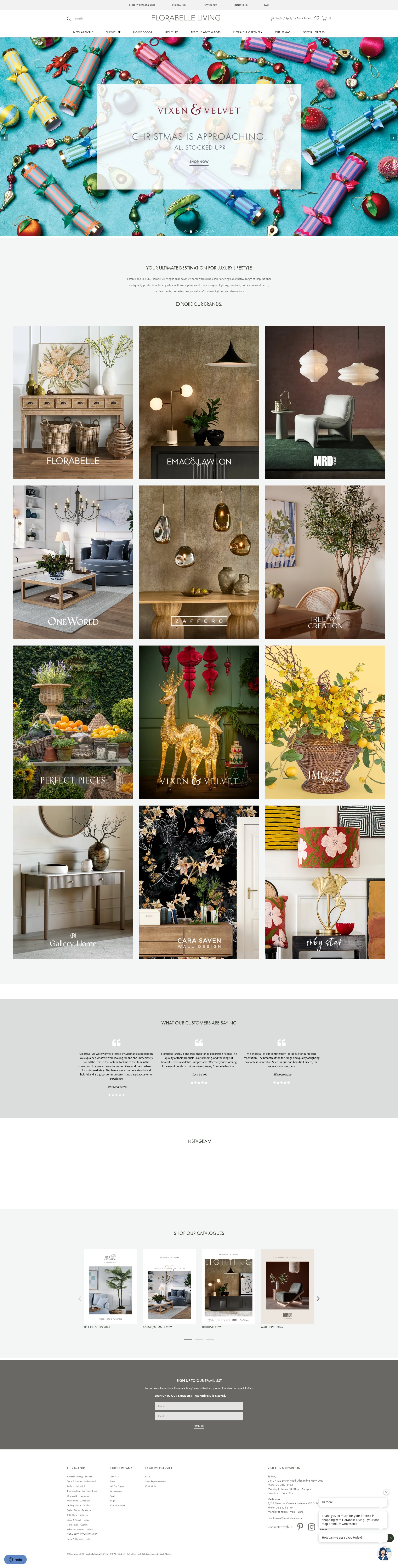Screenshot of florabelle.com.au