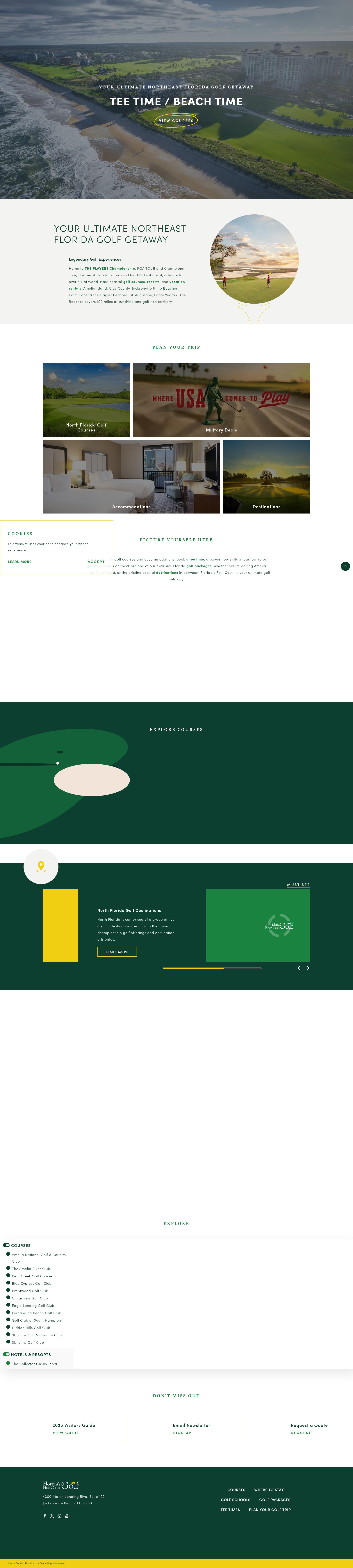 Screenshot of florida-golf.org