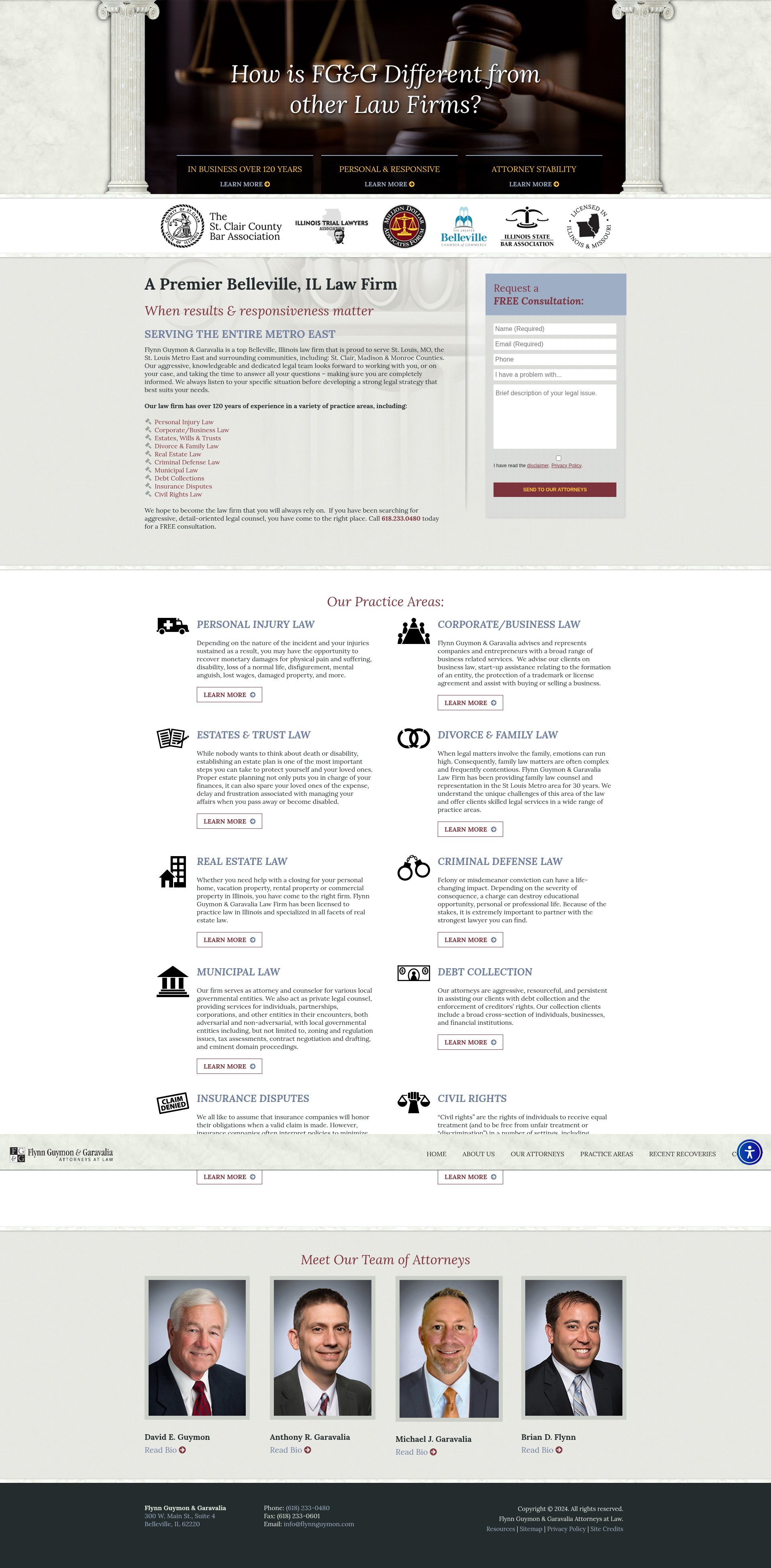 Screenshot of flynnguymon.com