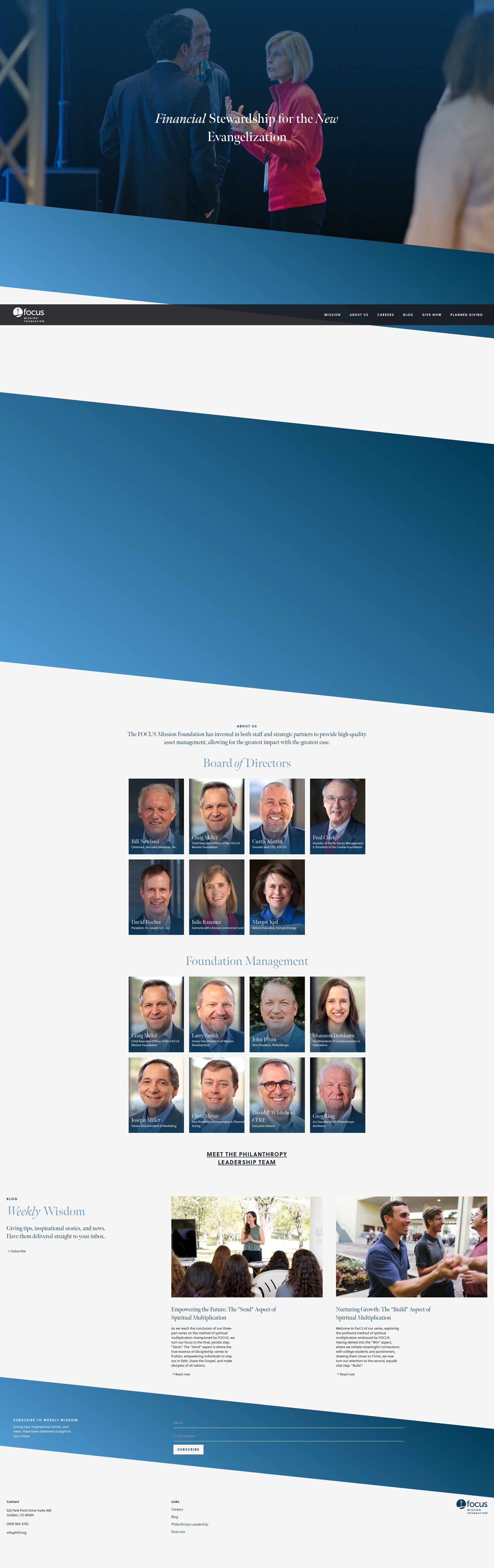 Screenshot of fmf.org