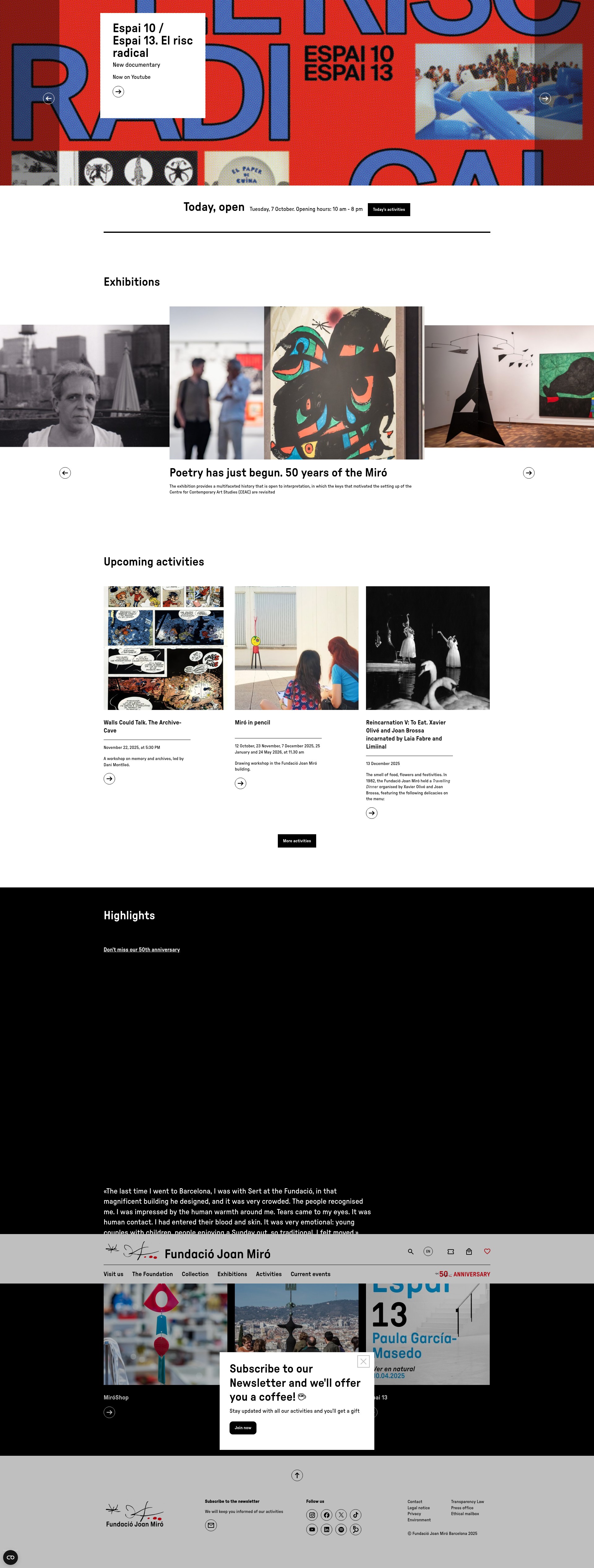 Screenshot of fmirobcn.org