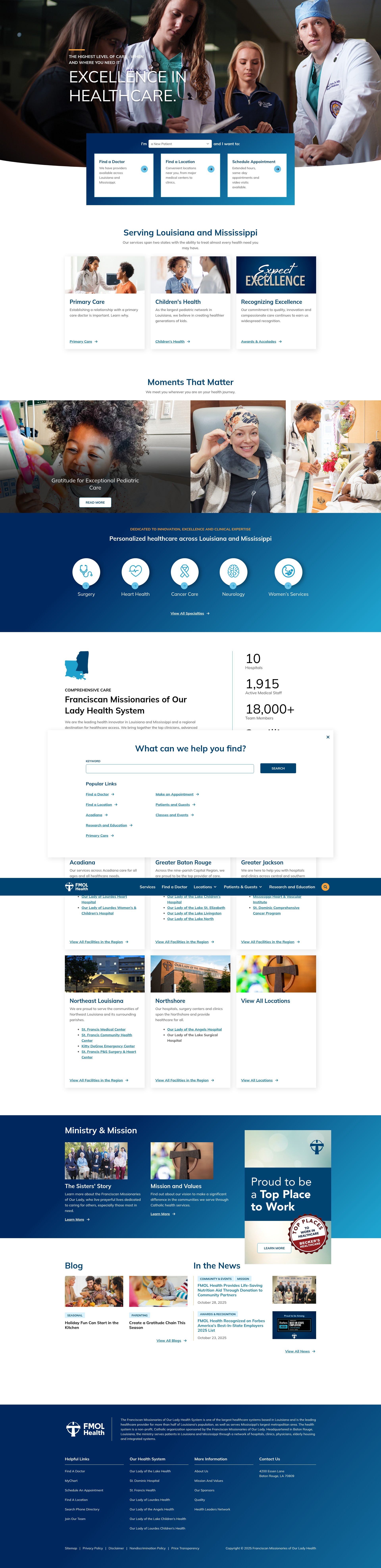 Screenshot of fmolhs.org