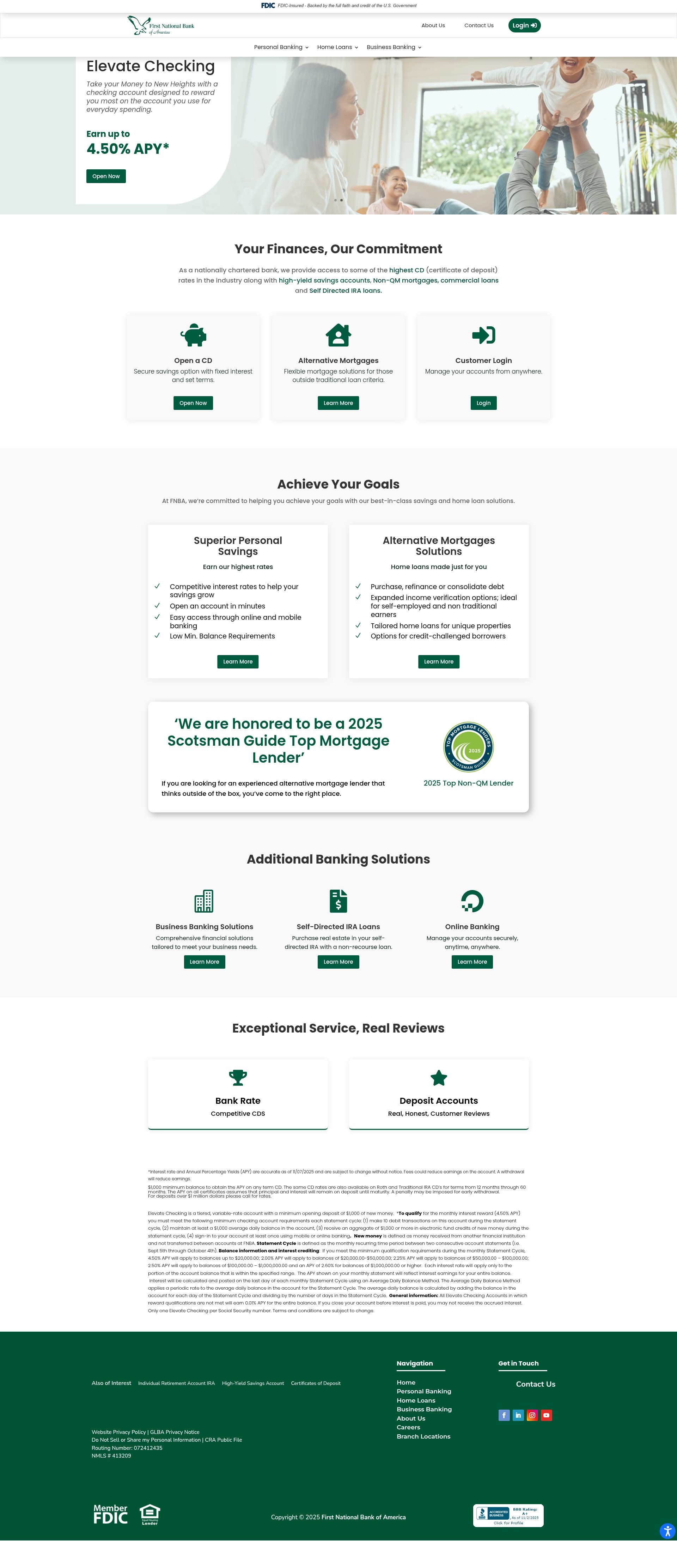 Screenshot of fnba.com