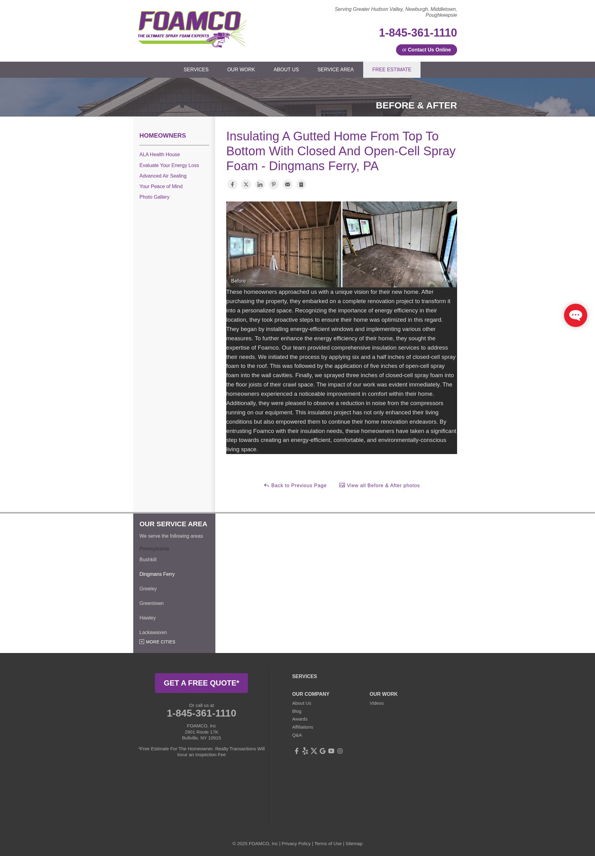 Screenshot of foamcoinc.com