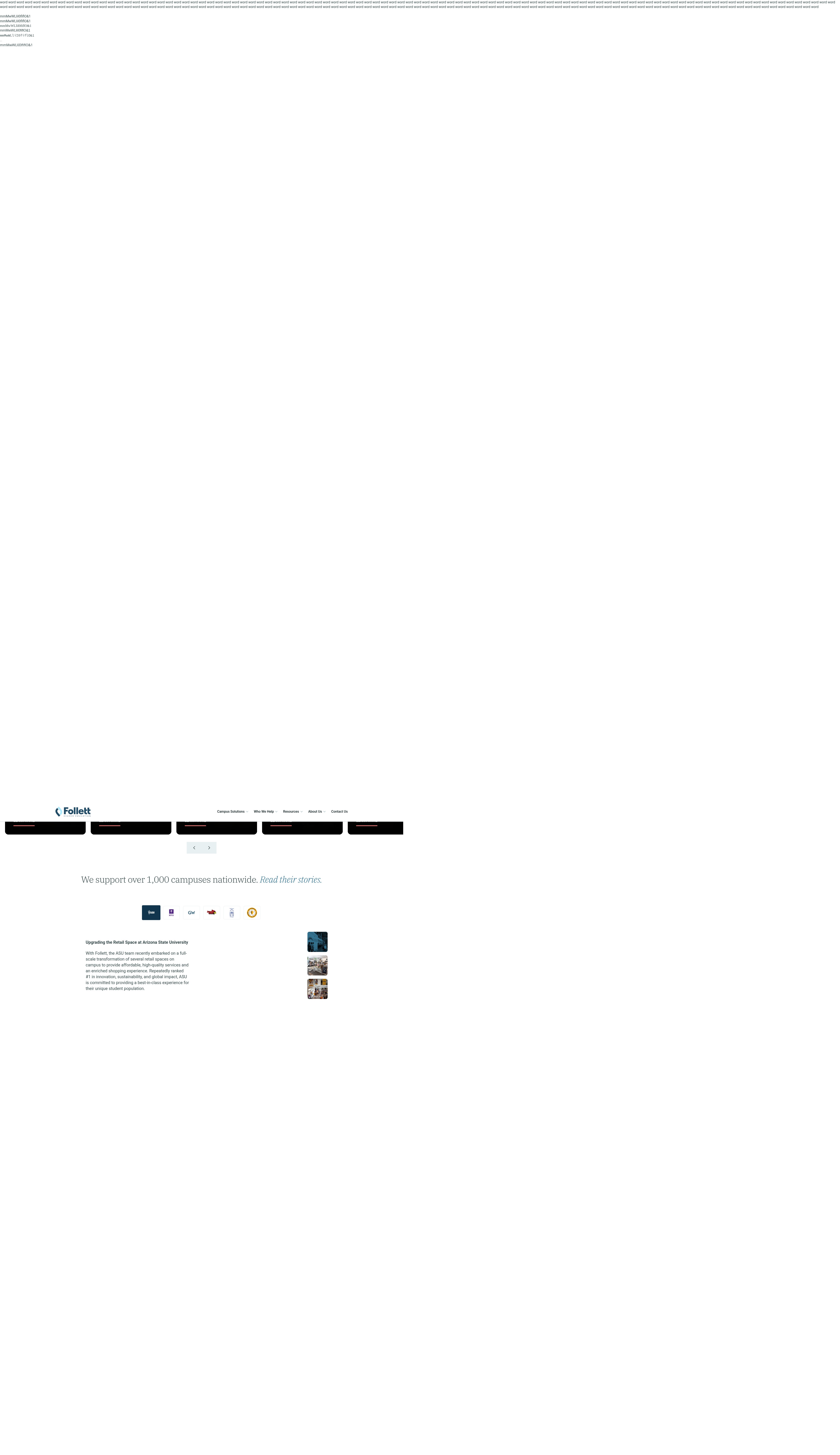 Screenshot of follett.com