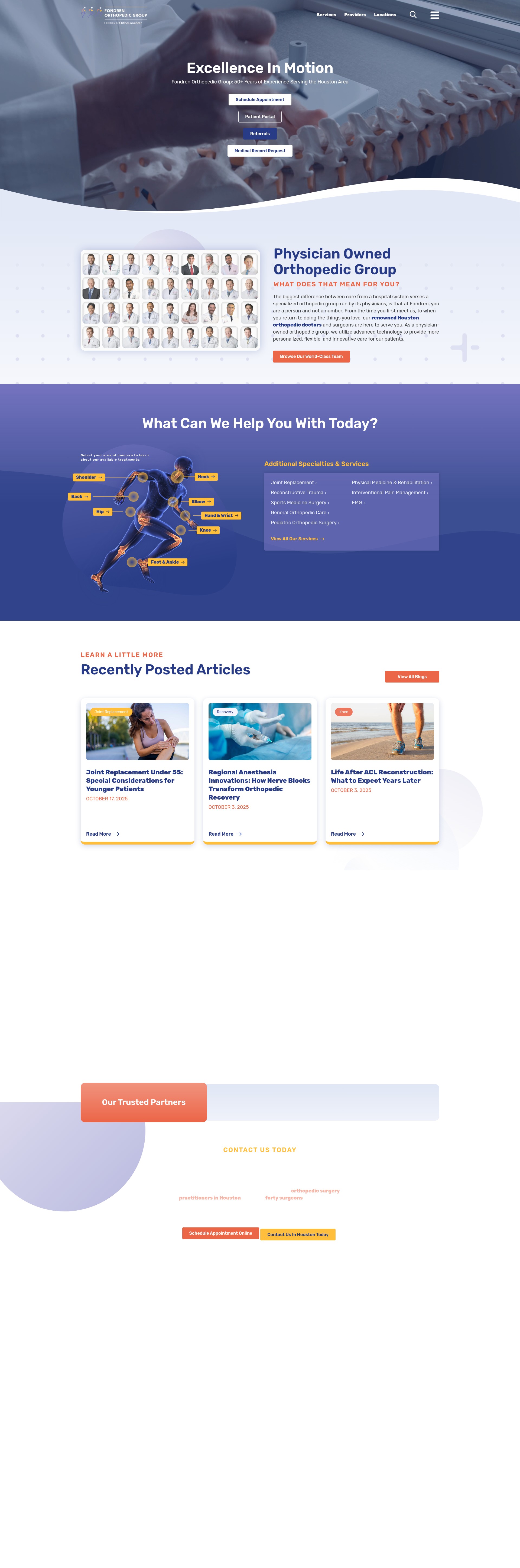 Screenshot of fondren.com