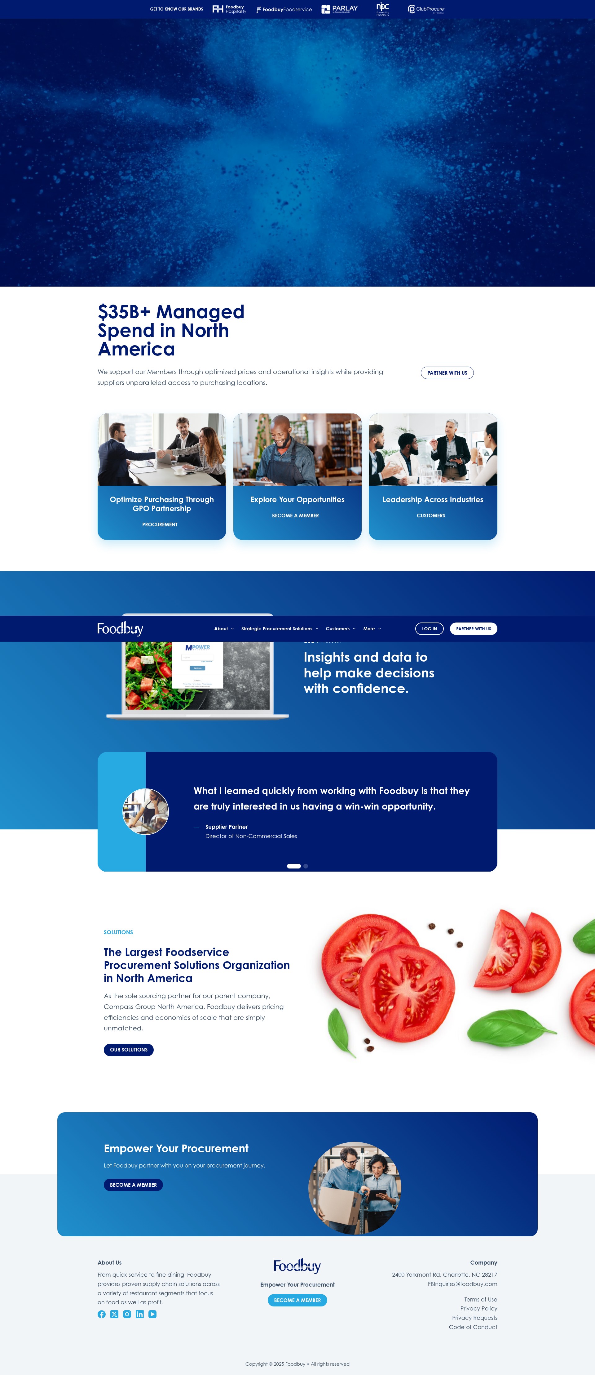 Screenshot of foodbuy.com