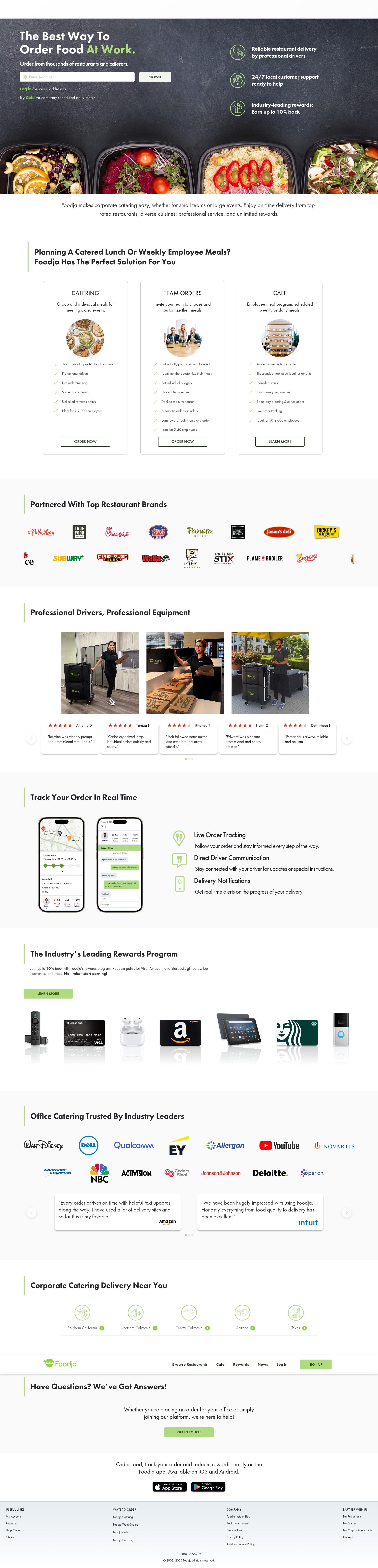 Screenshot of foodja.com