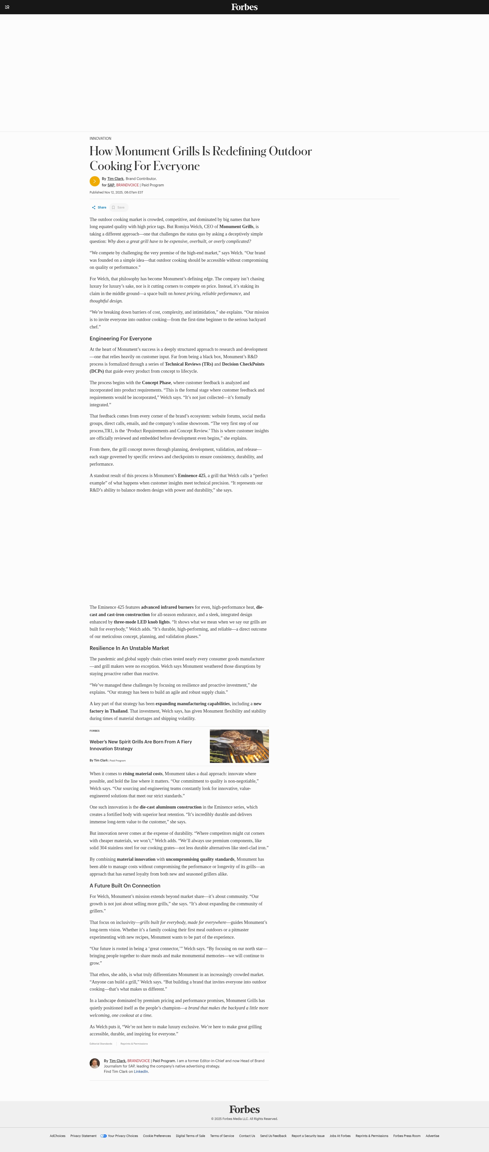 Screenshot of forbes.com