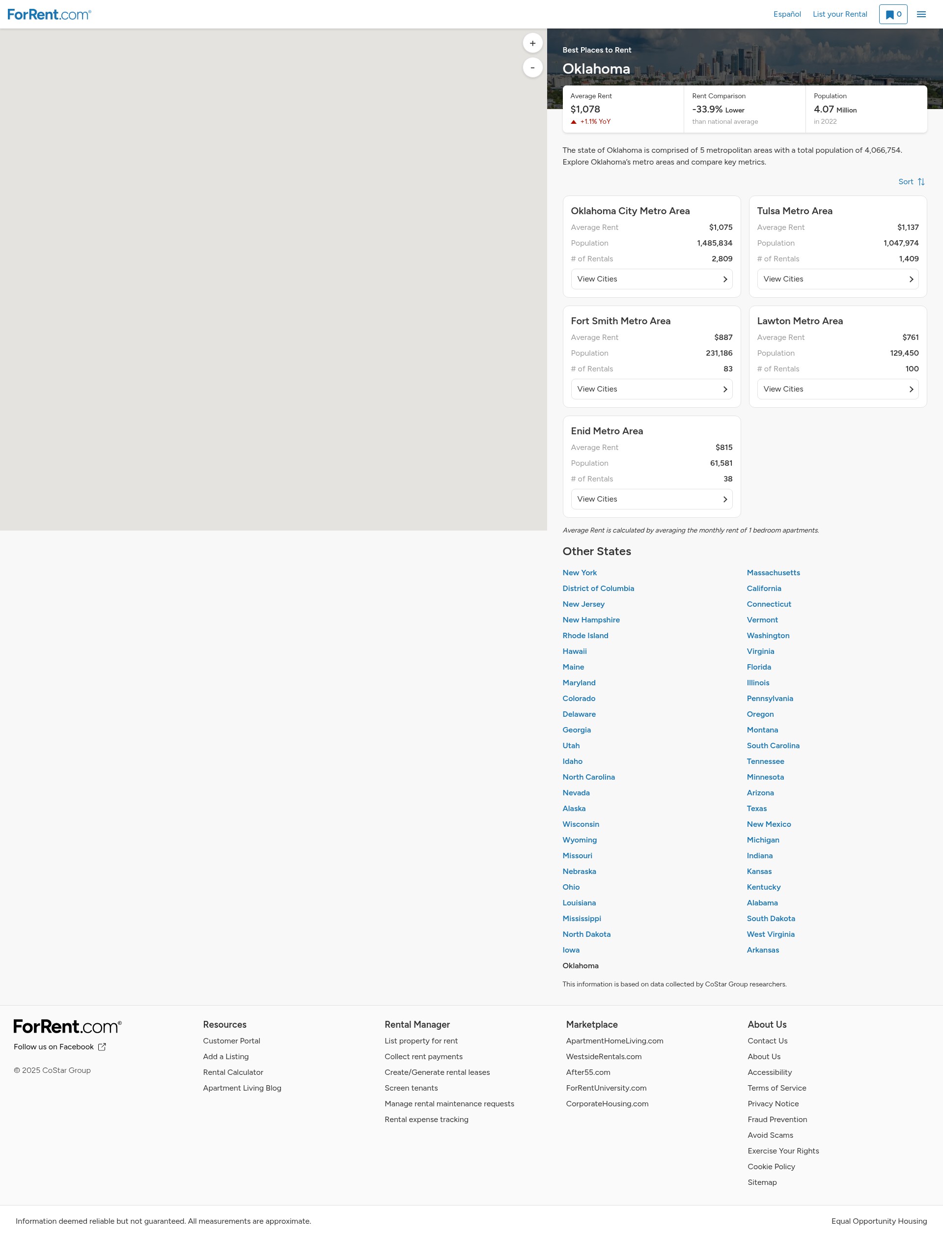 Screenshot of forrent.com